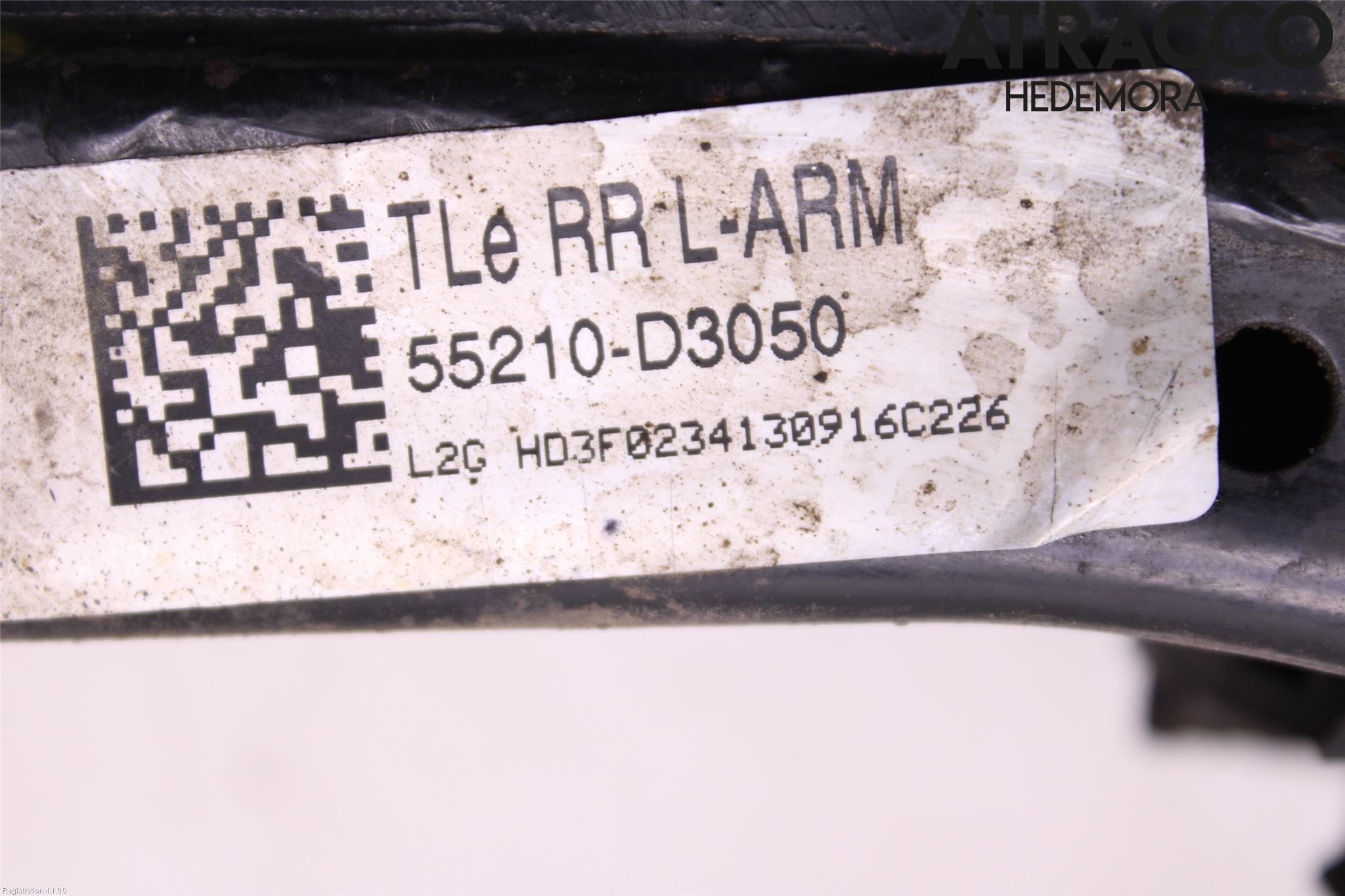 Hyundai TUCSON 05- Bärarm Bak Vänster