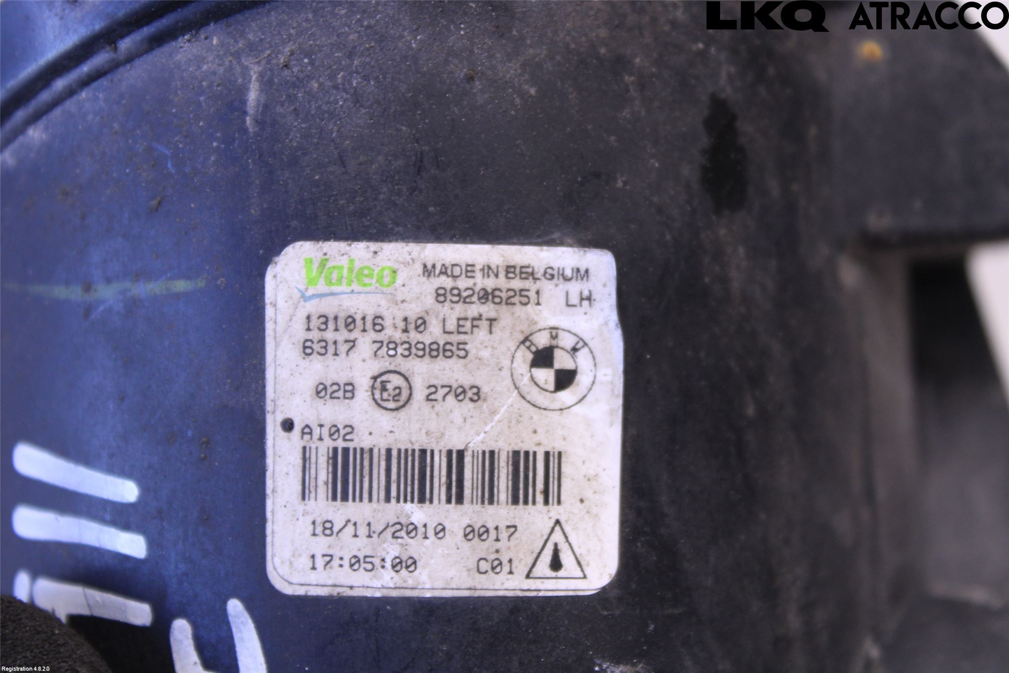 BMW 5 F10/F11/F18 09-17 Dimljus-Varselljus Fram