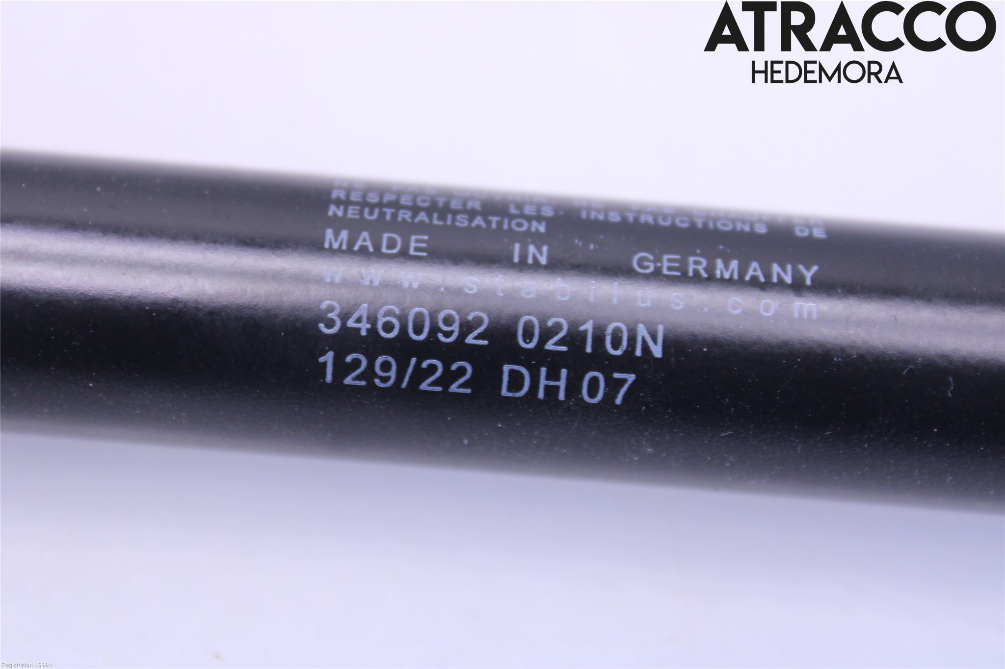 Mopedbil Ligier LIGIER JS 60 Gasfjäder Baklucka