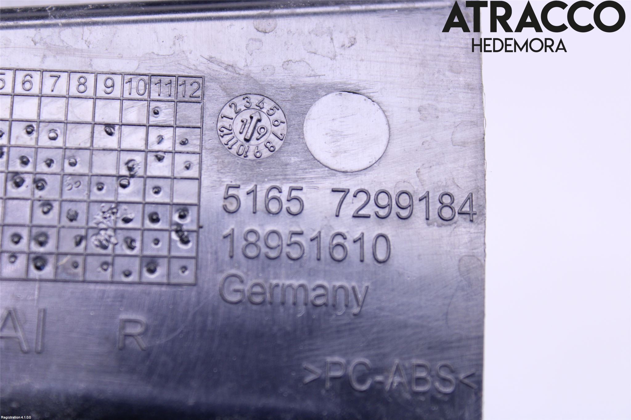 BMW i3 I01 13-22 Stötfångarfäste Fram Vä