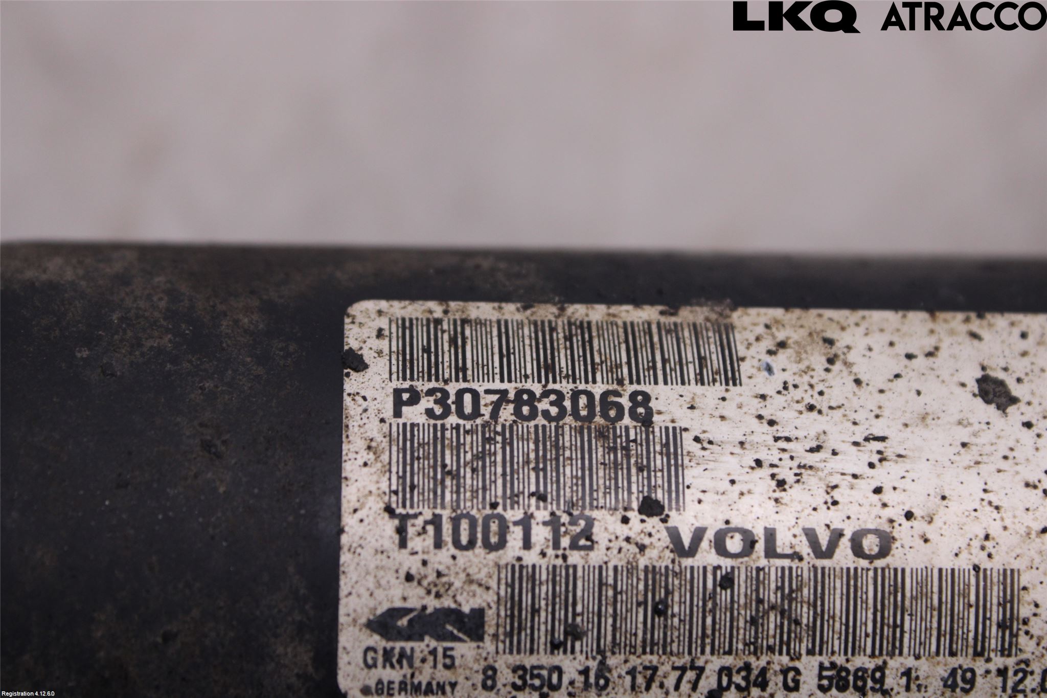 Volvo XC60 09-13 Drivaxel Fram Vänster