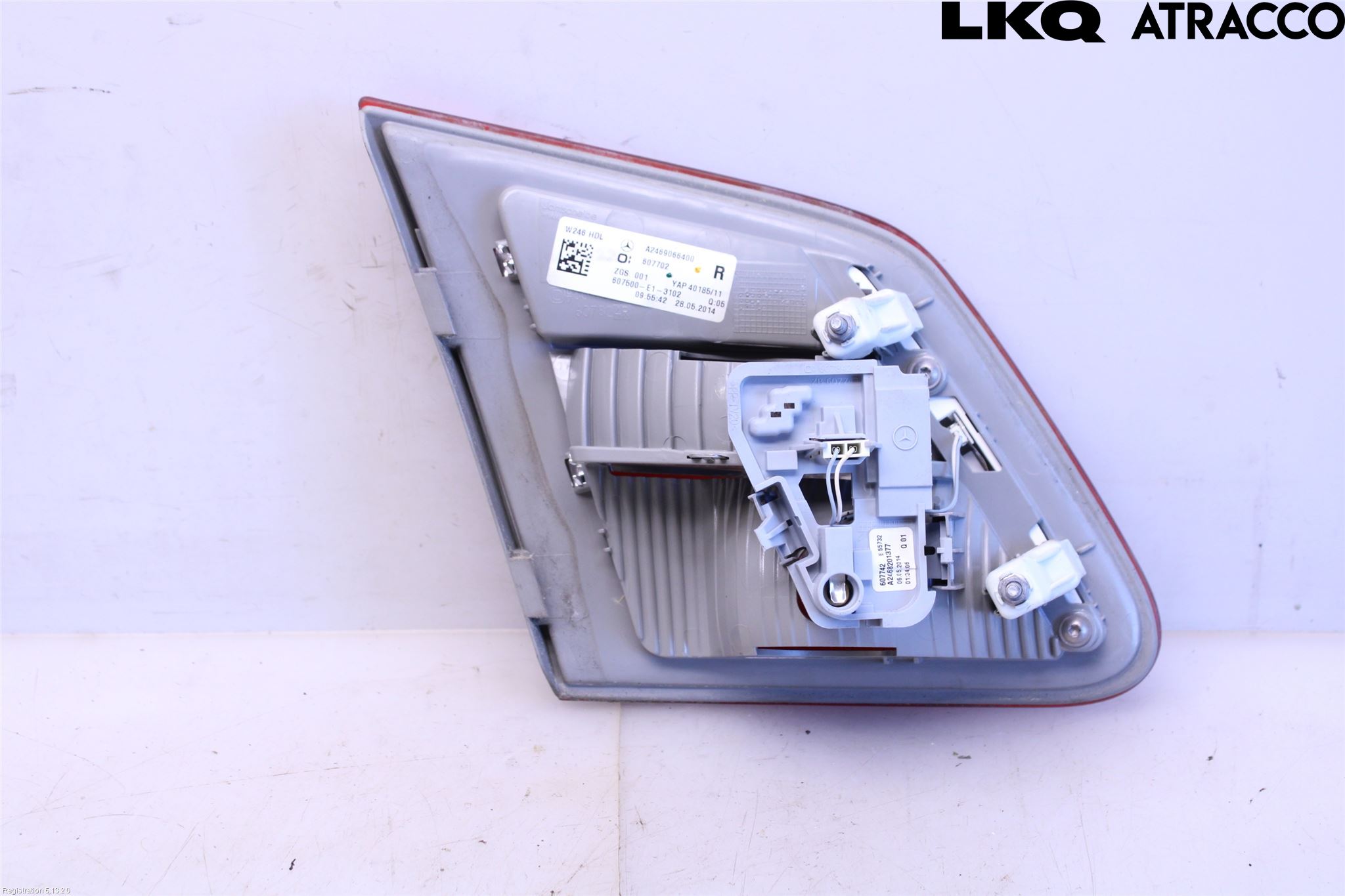 Mercedes-Benz MB B-KLASS (W246/W242) 12-19 Bakljus Lucka Hö
