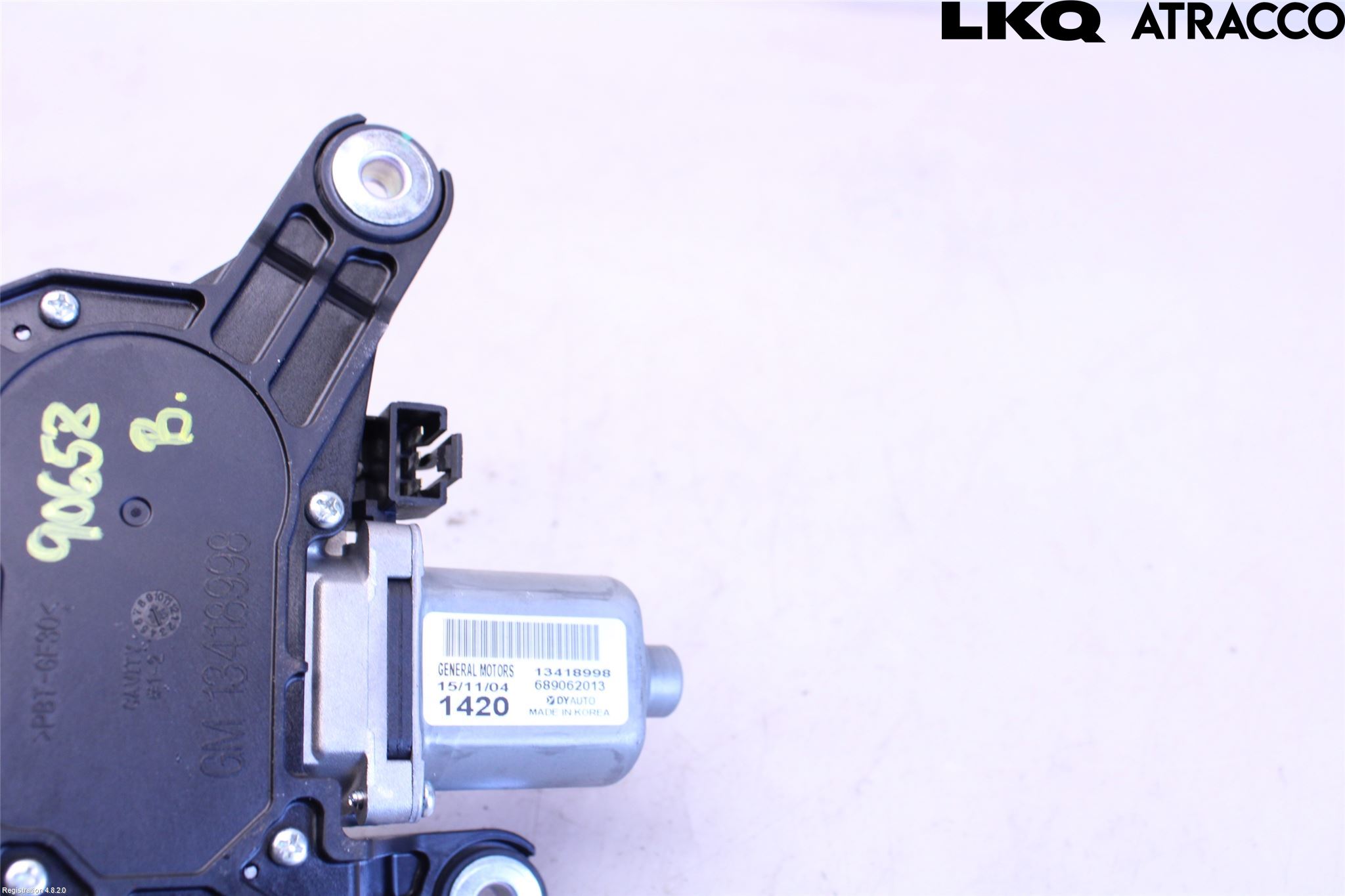 Opel ASTRA K 16-22 Torkarmotor Baklucka