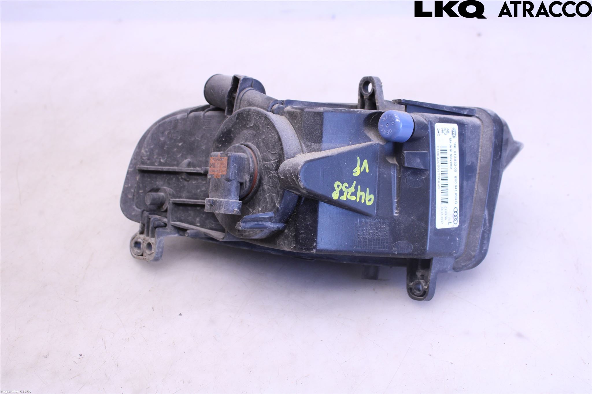 Audi A4 12-15 Dimljus-Varselljus Fram