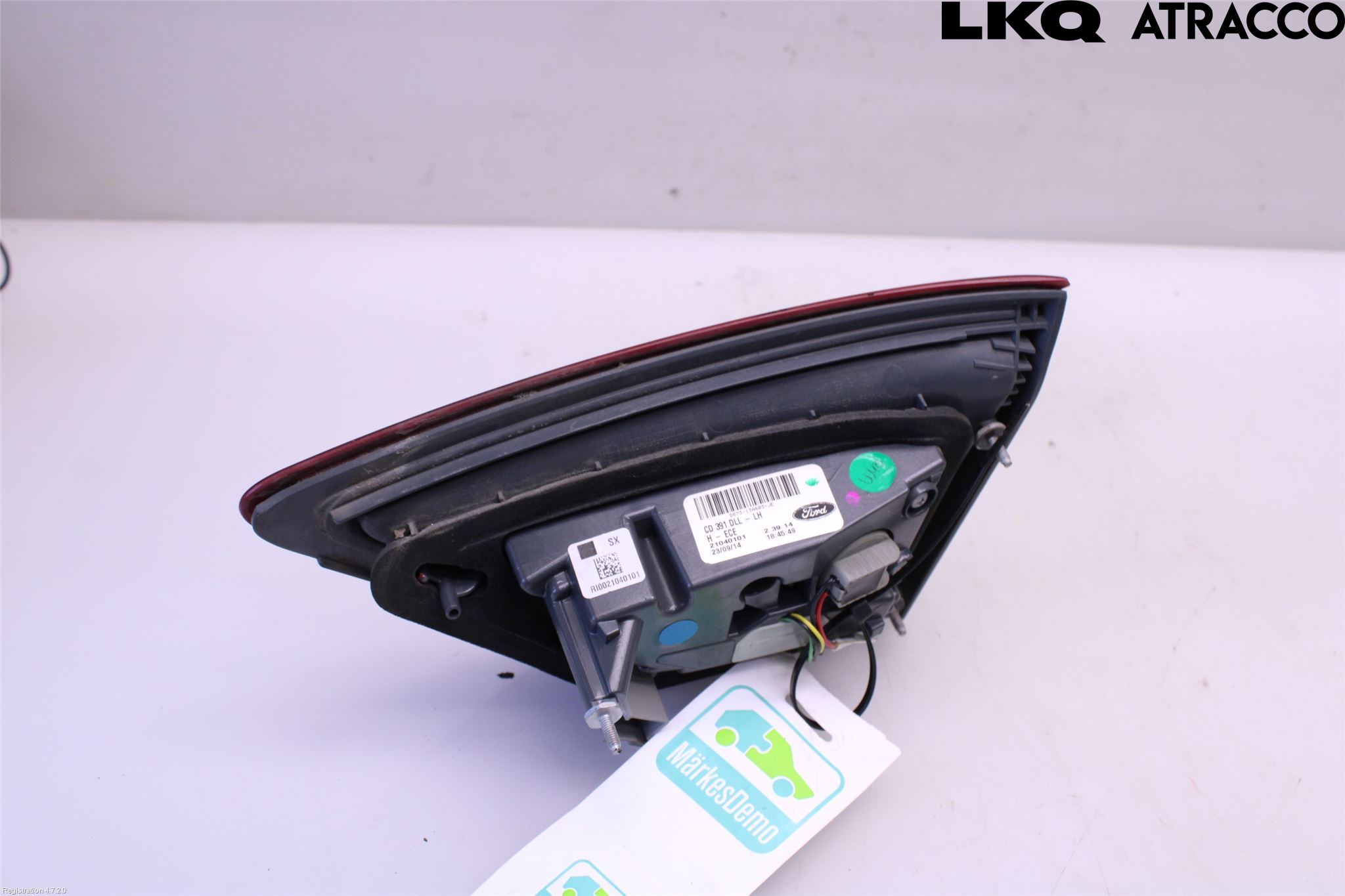 Ford MONDEO 15-22 Bakljus Lucka Vä