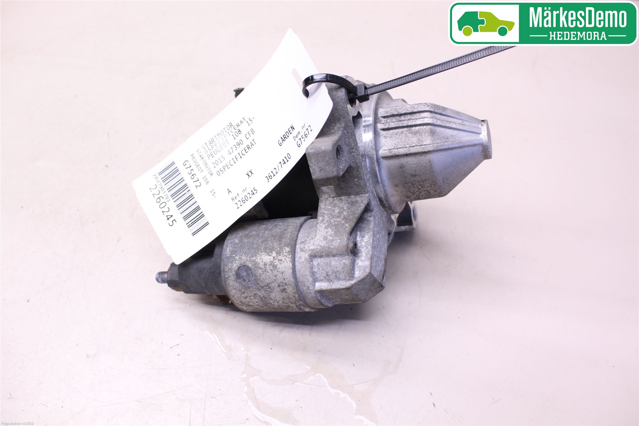 Peugeot 108 15-22 Startmotor