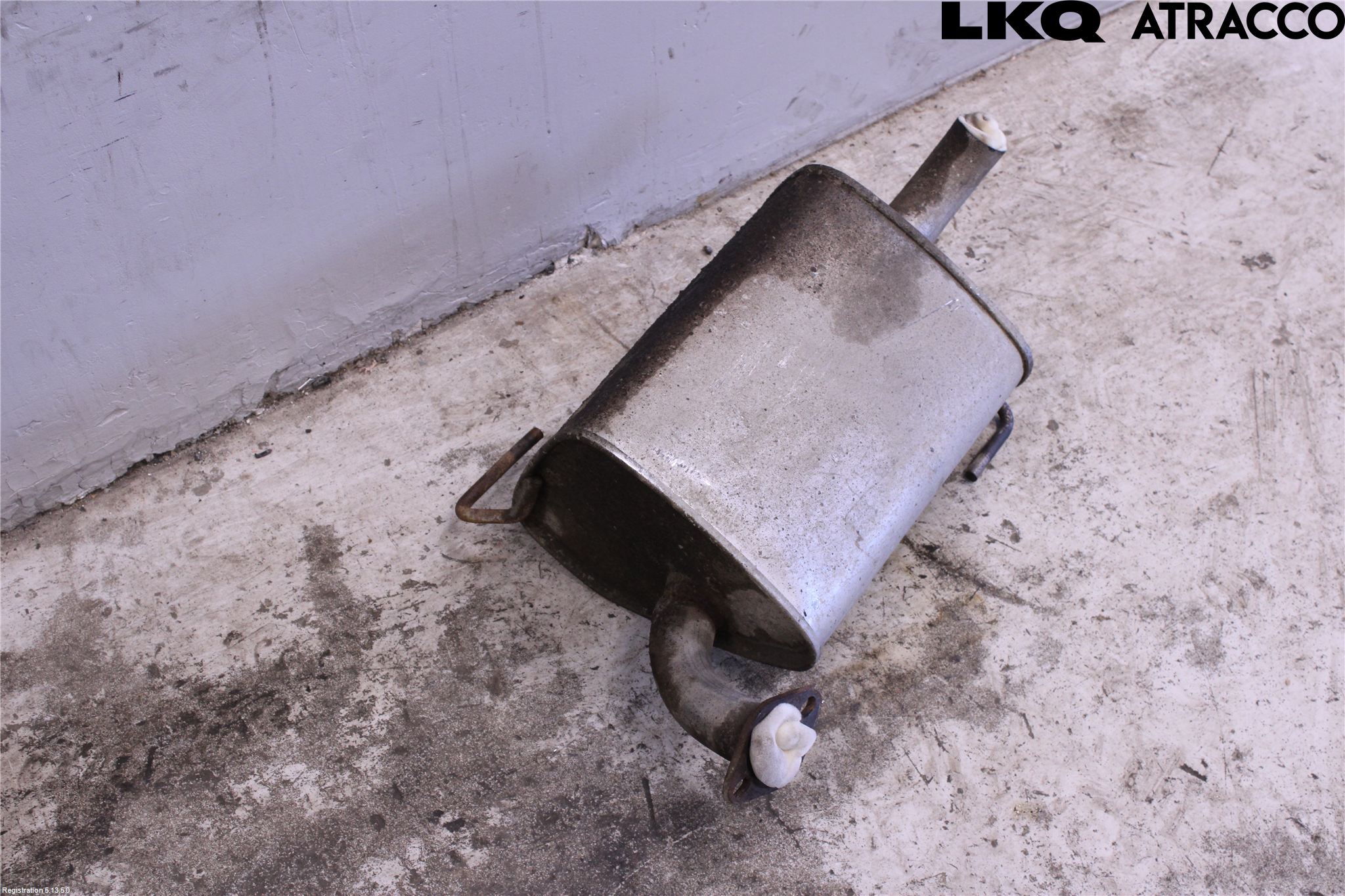 Subaru OUTBACK 10-15 Avgas-Ljuddämpare-Rör