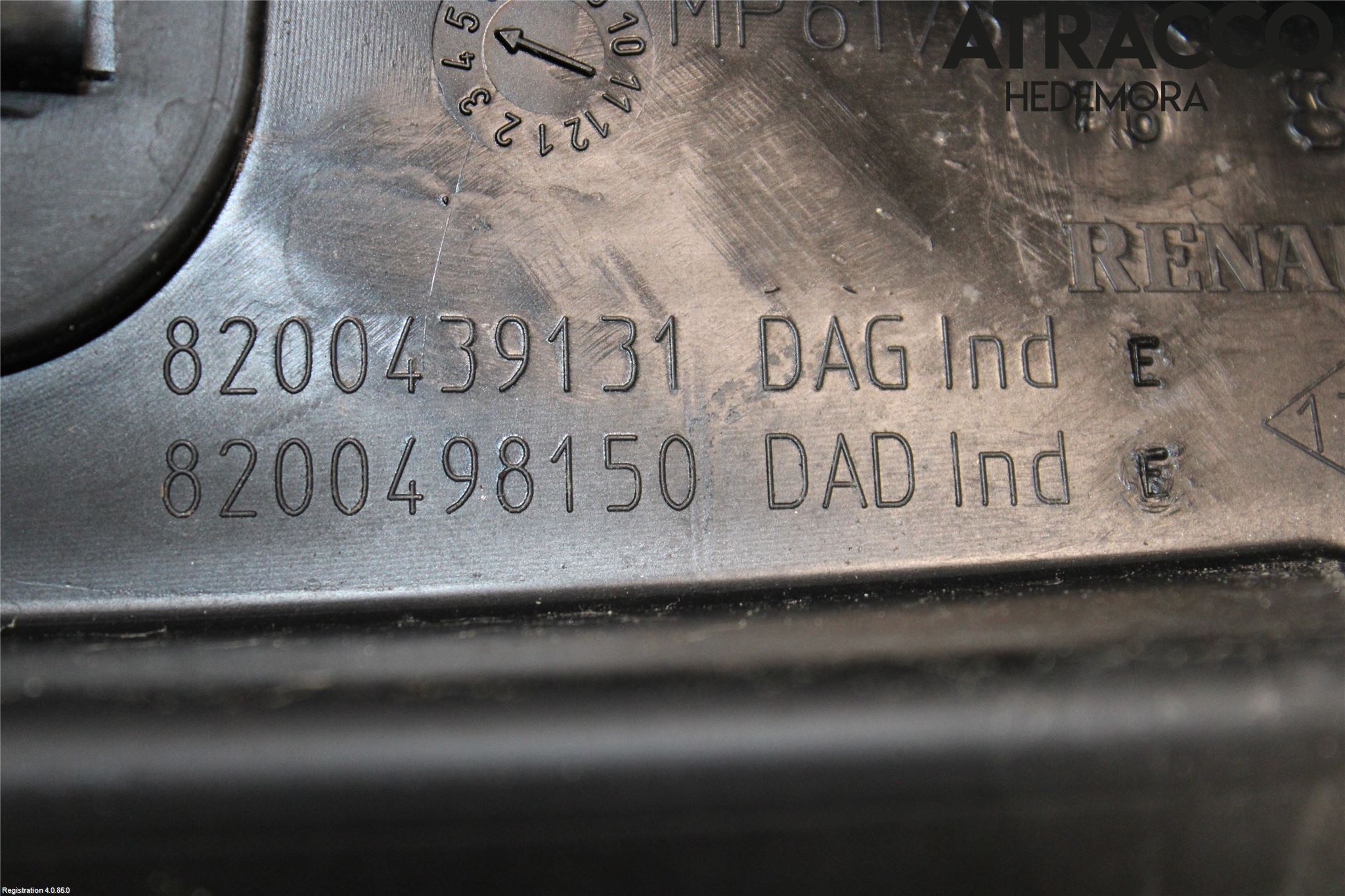 Renault KANGOO II 15-21 Torpedplåt-Torpedplast
