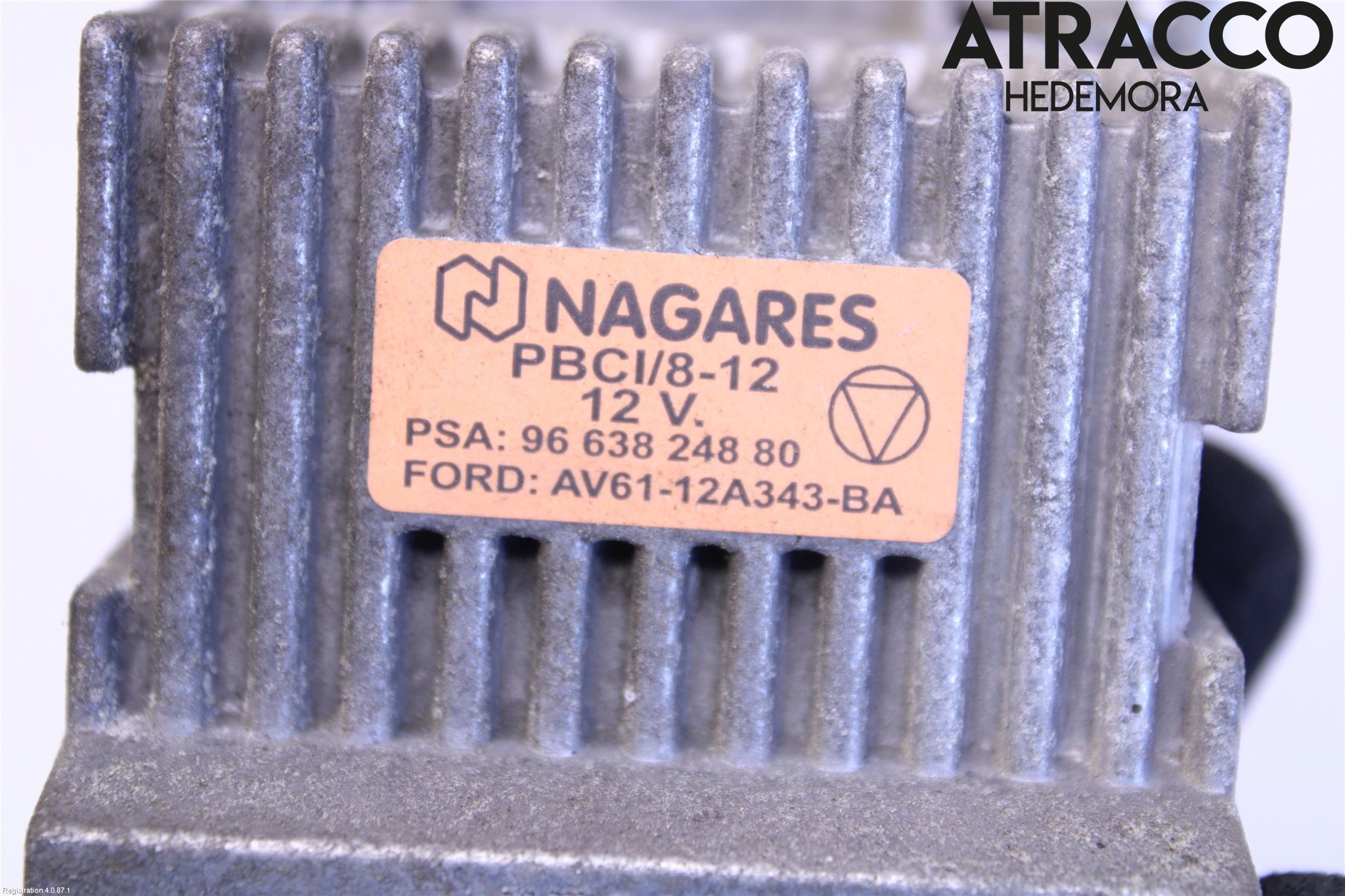 Ford S-MAX 06-15 Relä Glödning Diesel