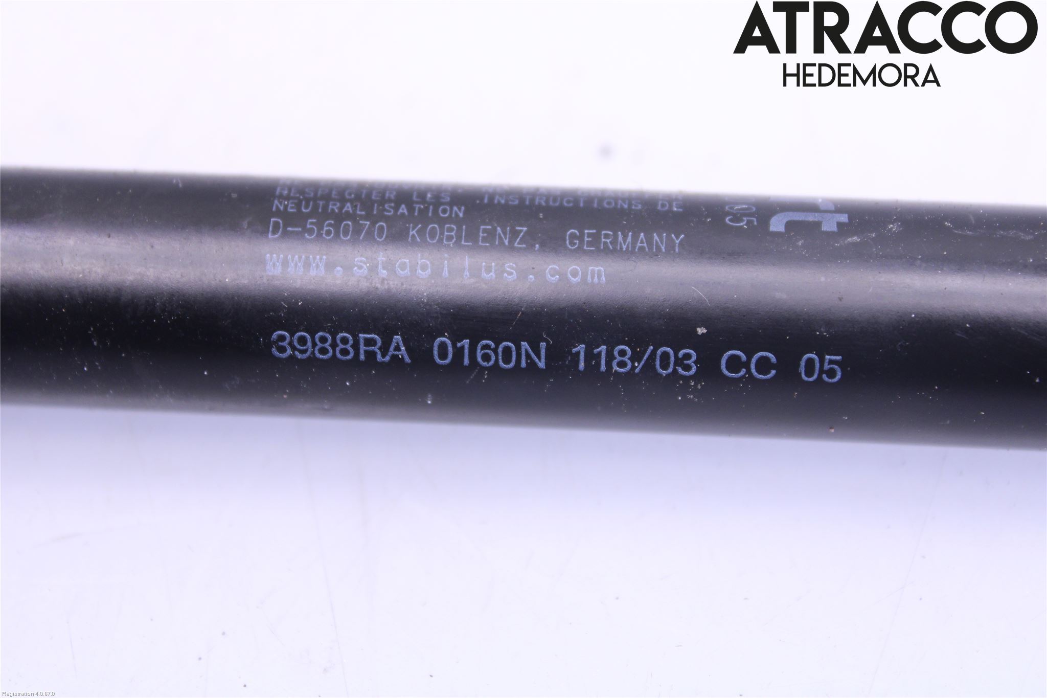 Smart ROADSTER Gasfjäder Baklucka