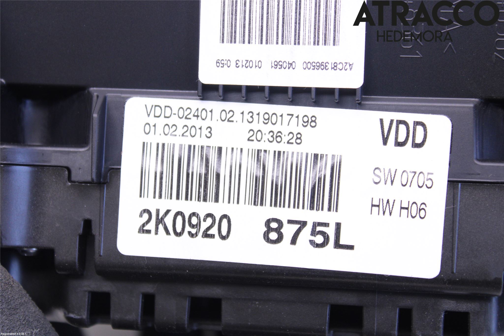 Volkswagen VW CADDY 11-15 Instrument Komb