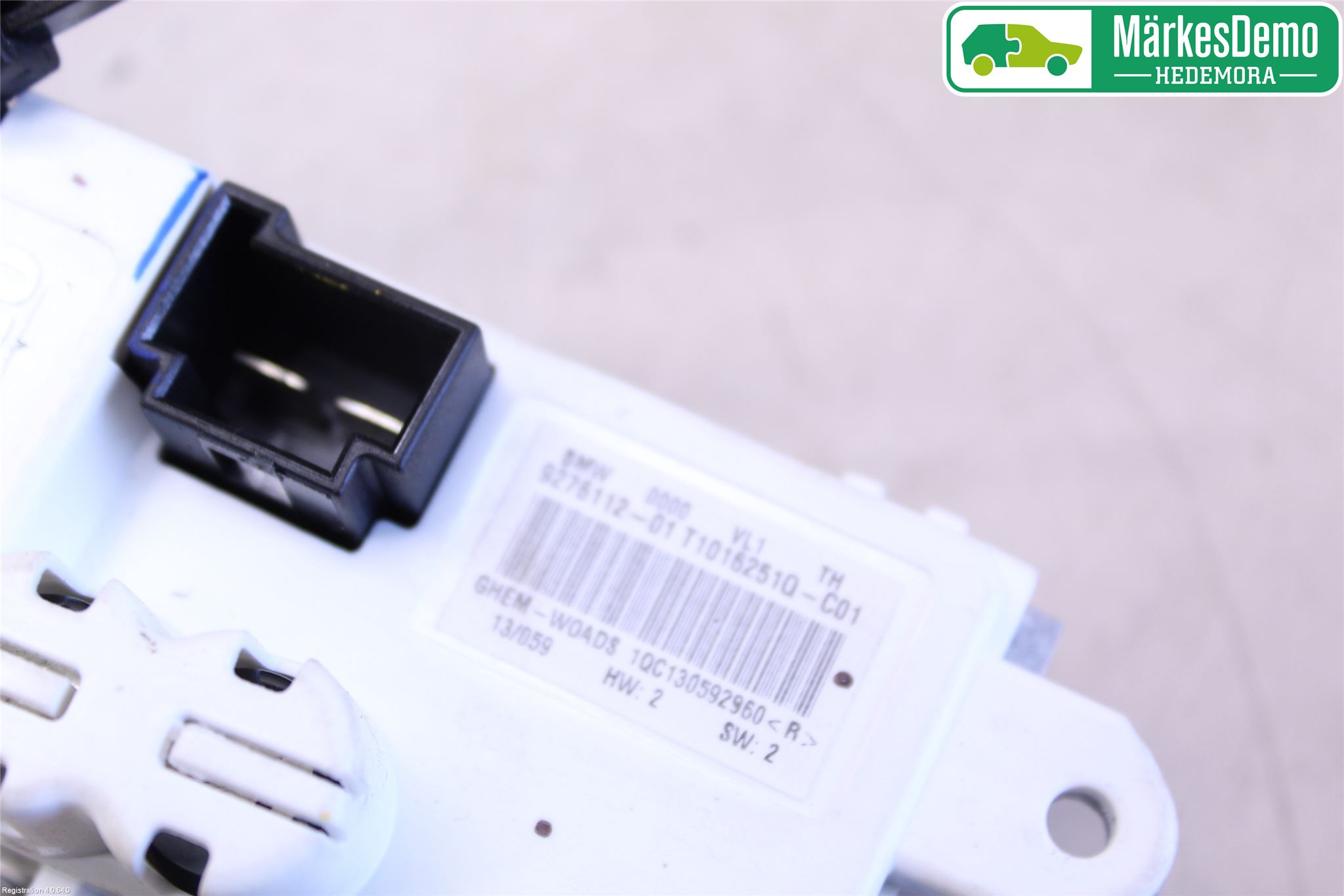 BMW 1 F20/F21 11-19 Värmefläktsmotstånd