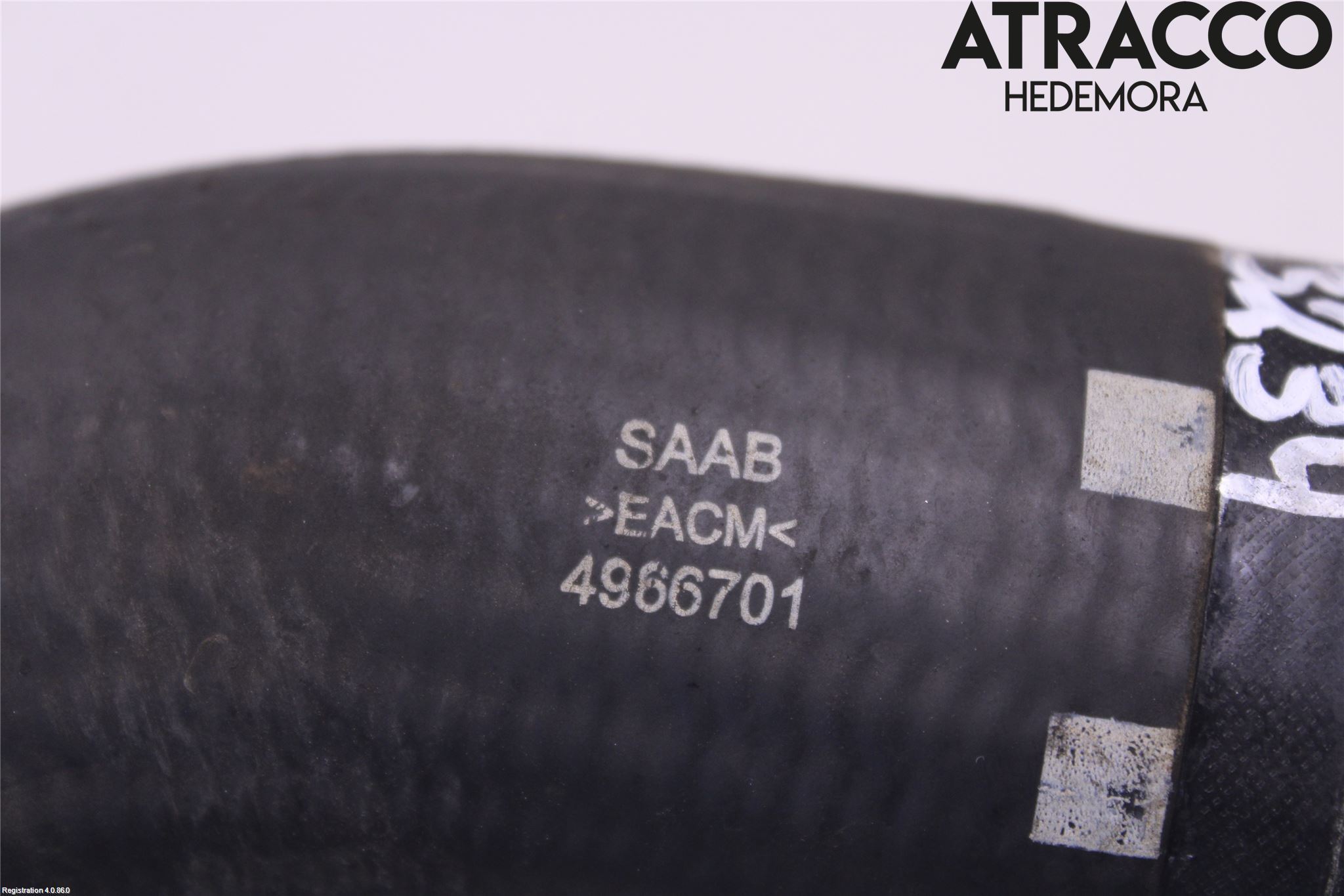 Saab 9-5     06-10 Laddluft-Intercoolerrör