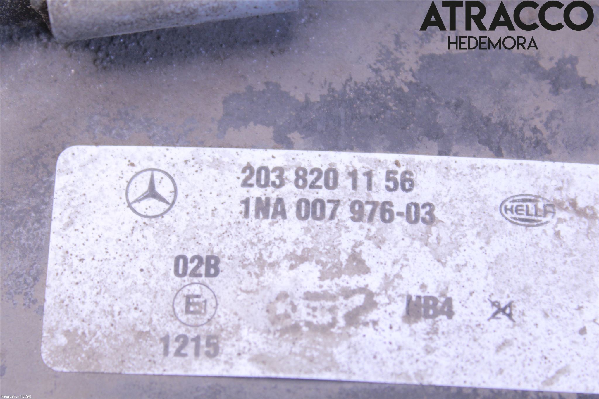 Mercedes-Benz MB CLK (C209) 02-09 Dimljus-Varselljus Fram