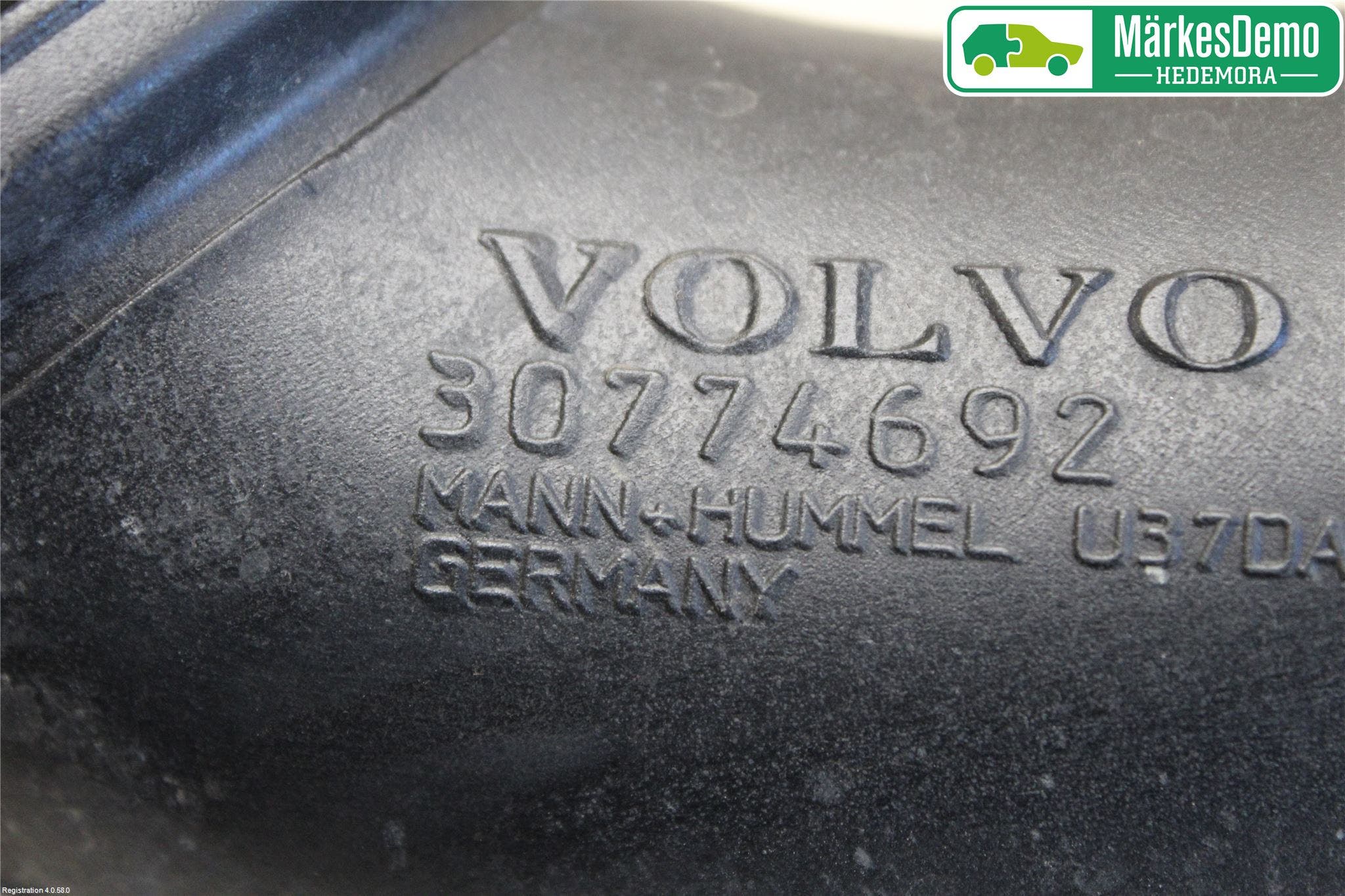 Volvo XC60 14-17 Laddluft-Intercoolerrör