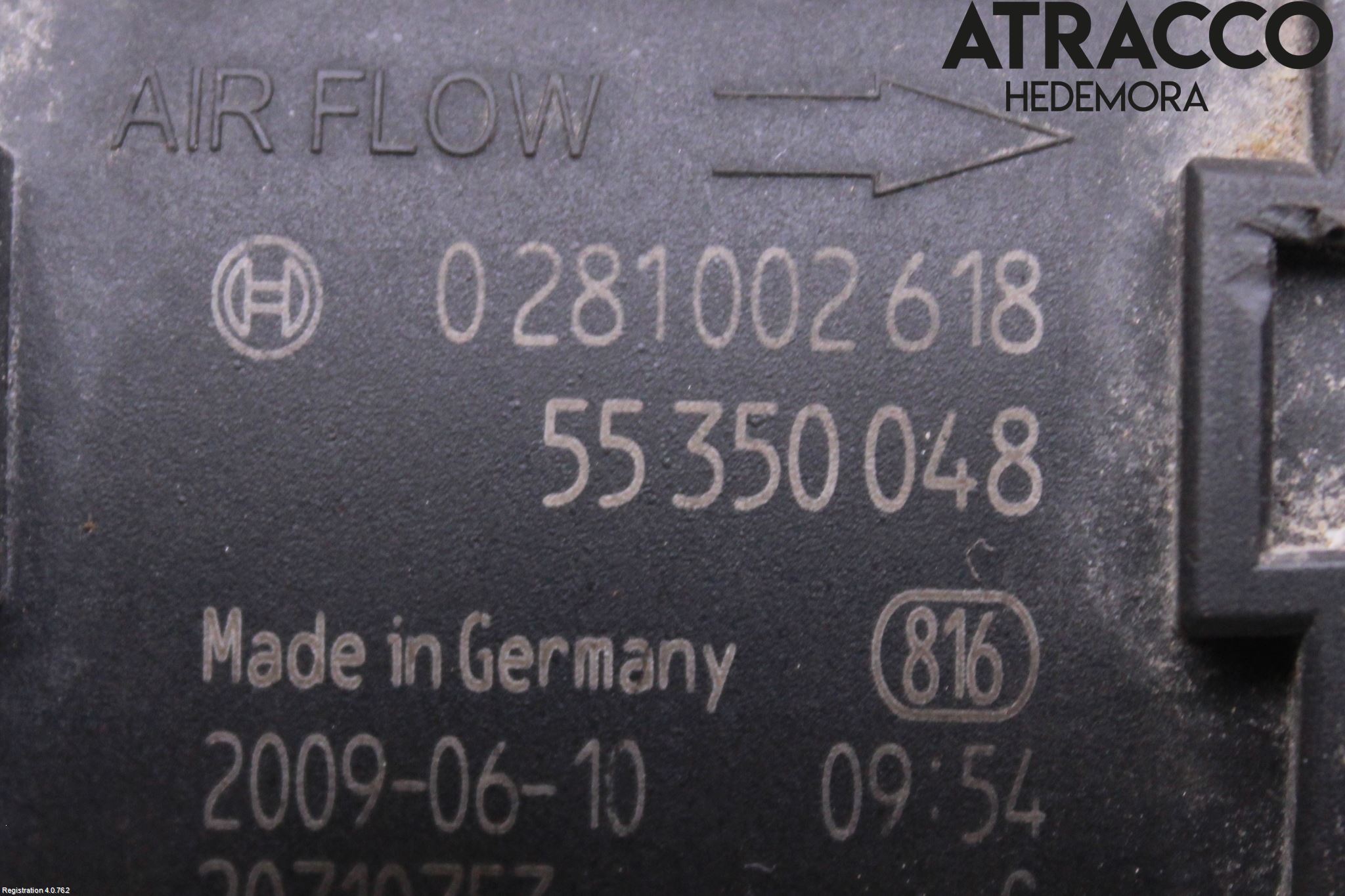 Opel CORSA D 07-14 Injluftmassamätare