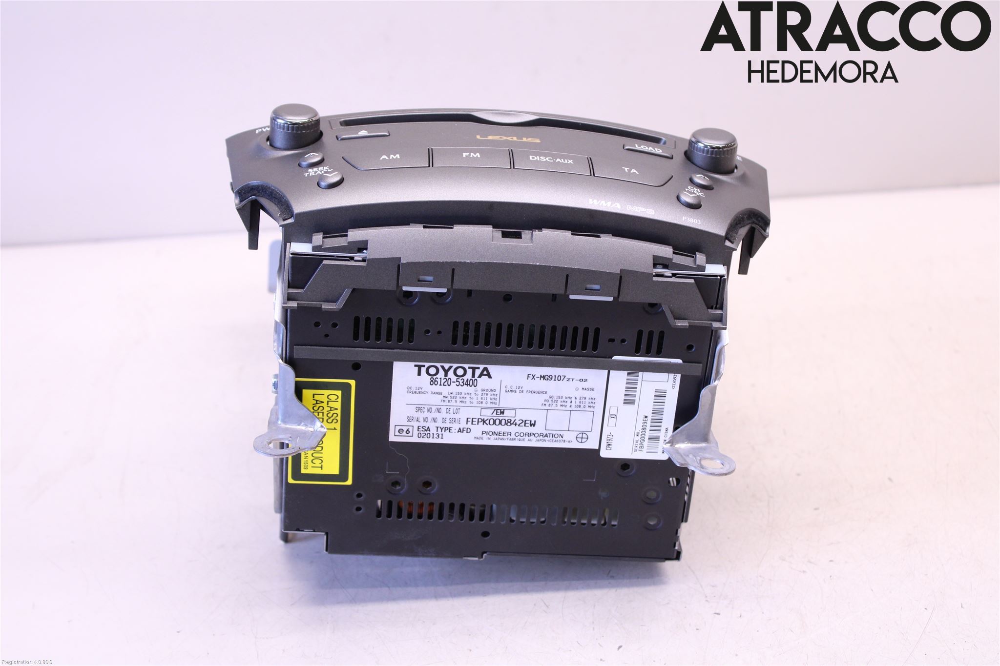 Lexus IS 220d/250/350 06-13 Cd Radio - Multimediapanel