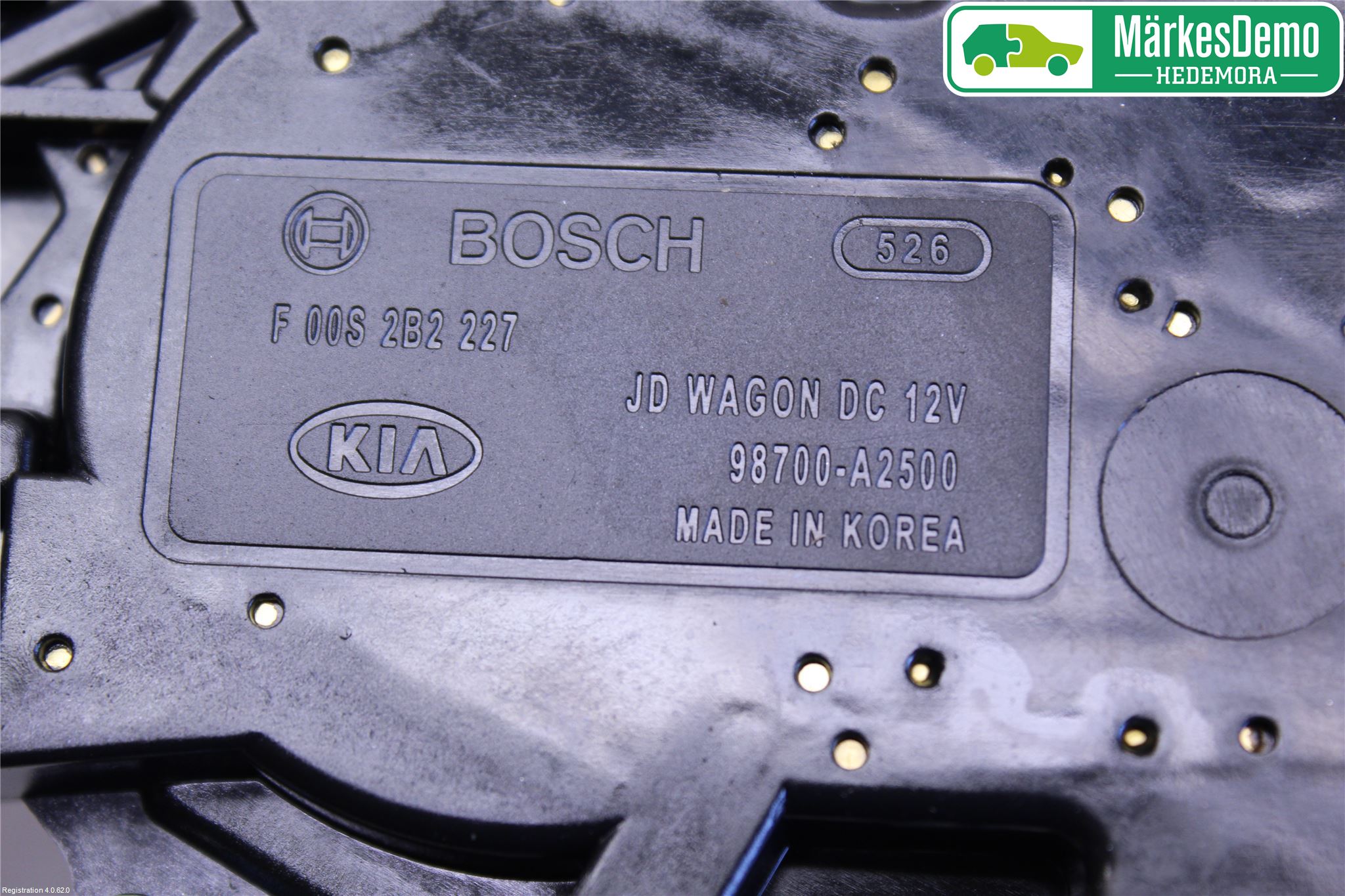 Kia CEED 12-18 Torkarmotor Baklucka