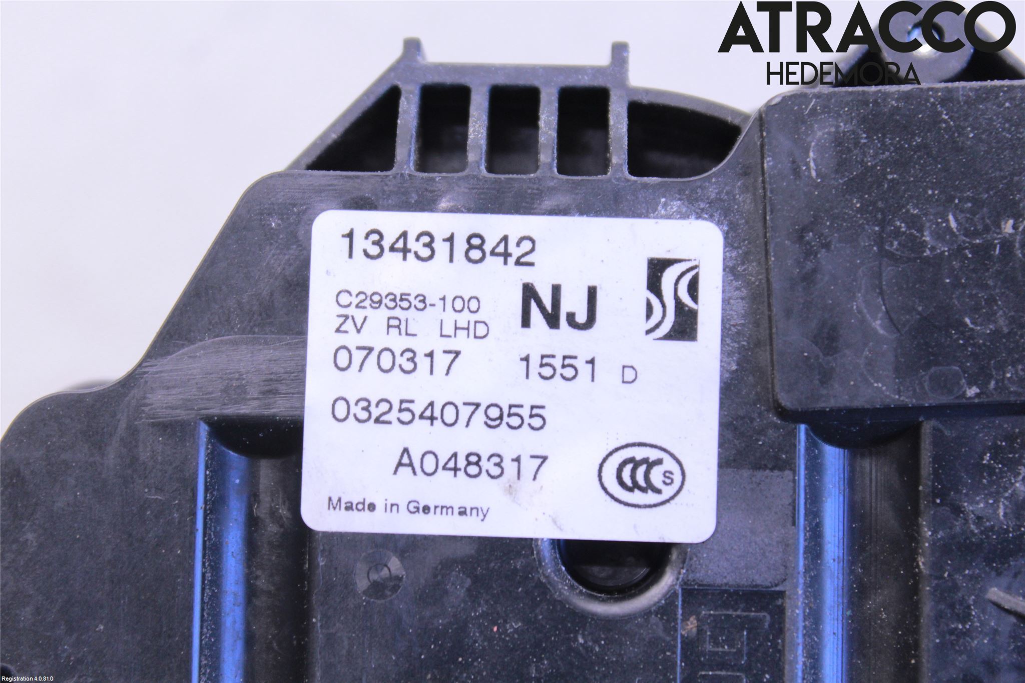 Opel CORSA E 15-19 Låskista-Dörrlås