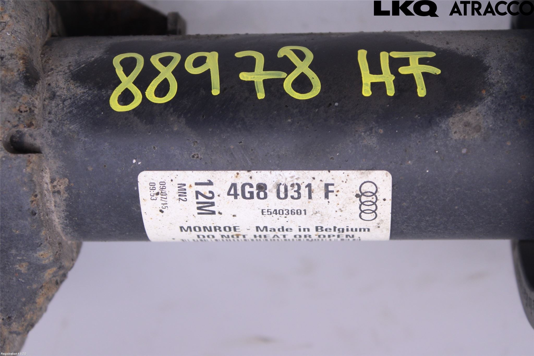 Audi A7/S7 4G 11-17 Fjäderben Fram Höger