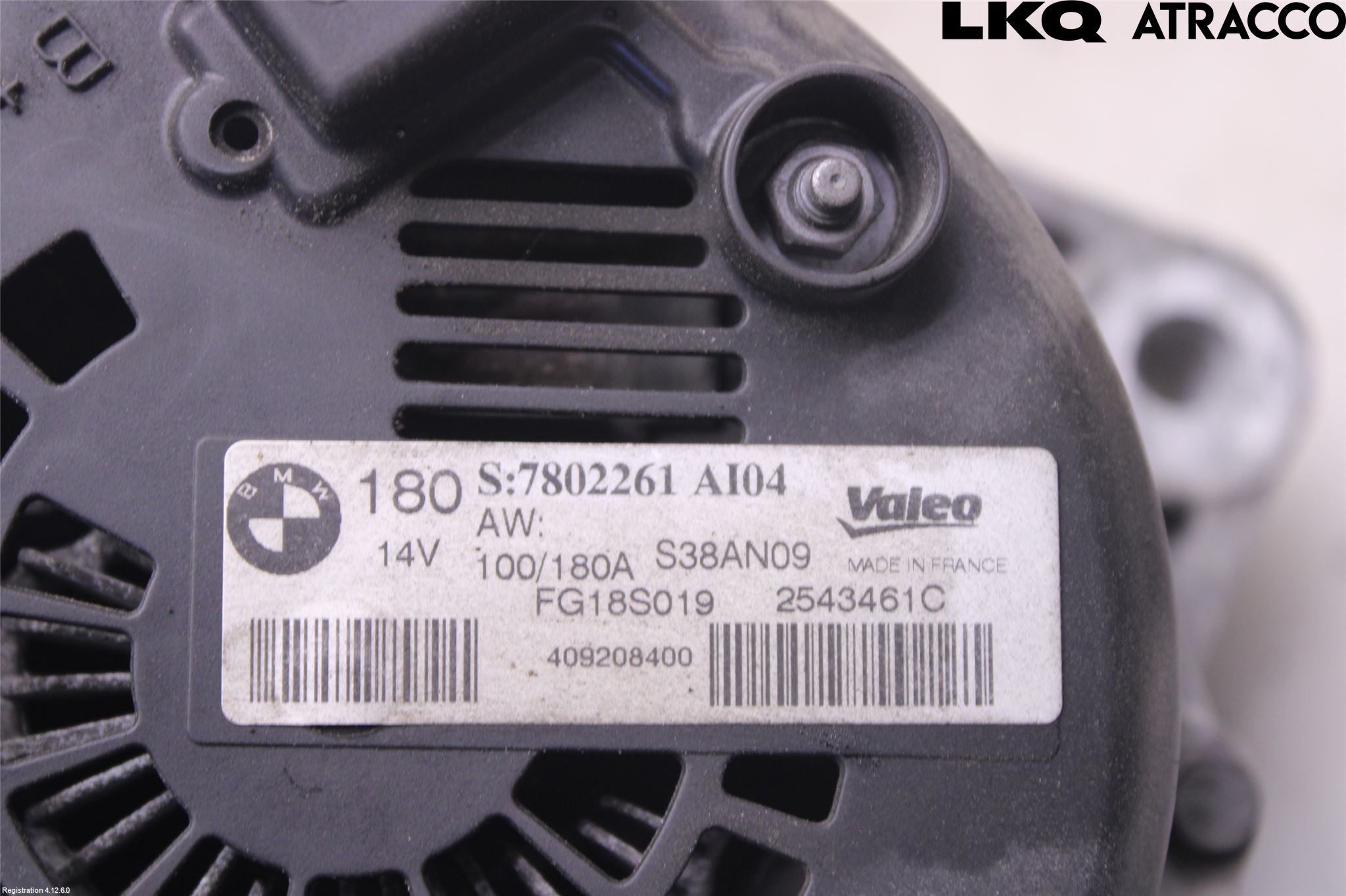 BMW 3 E90/91 SED/TOU 05-12 Generator