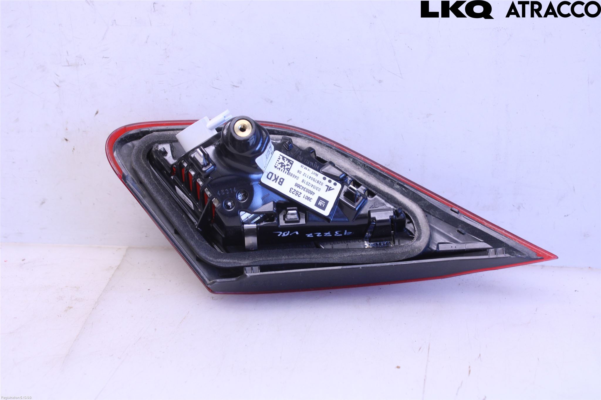 Opel CORSA E 15-19 Bakljus Lucka Vä