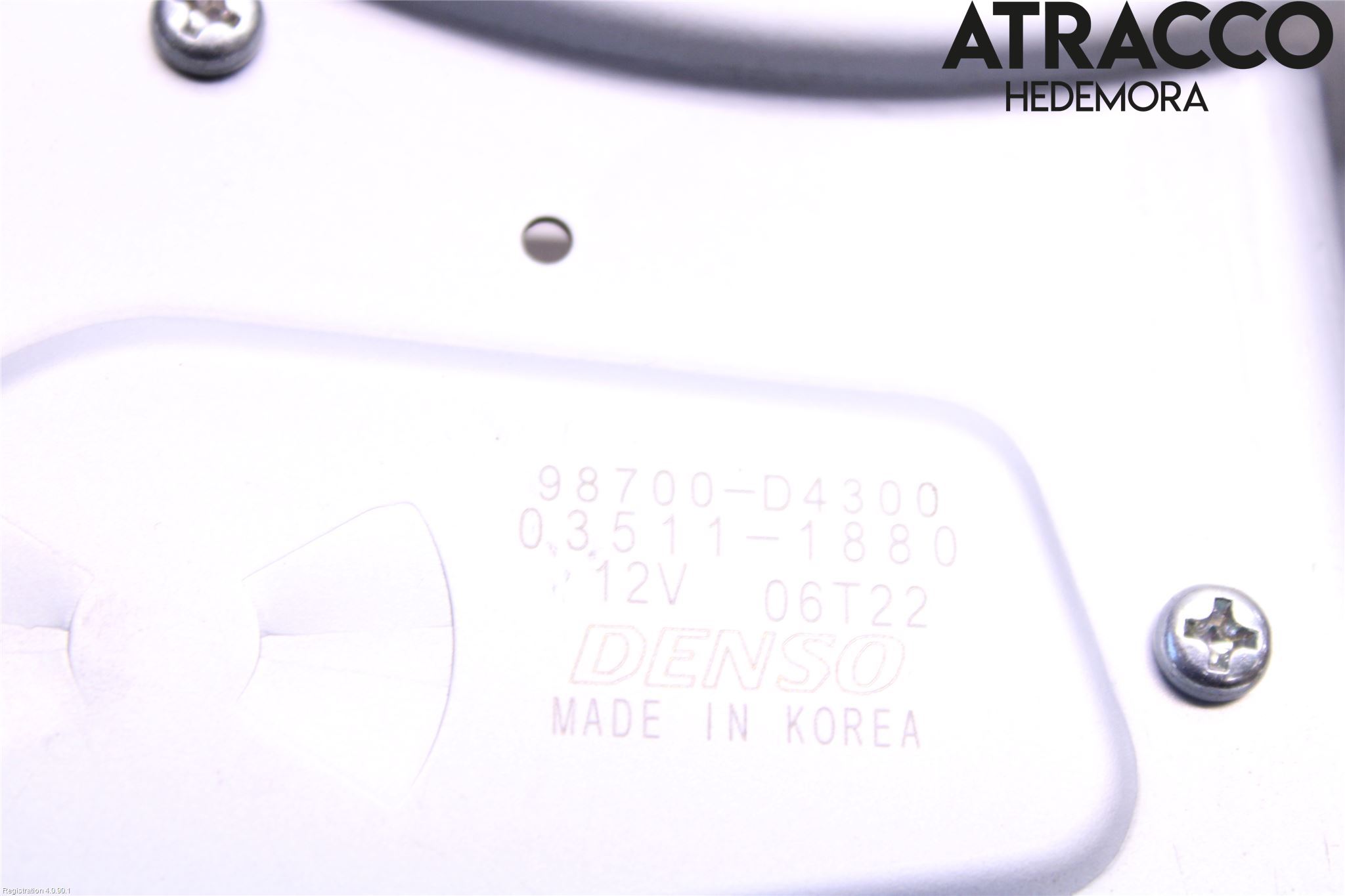 Kia OPTIMA 16-20 Torkarmotor Baklucka