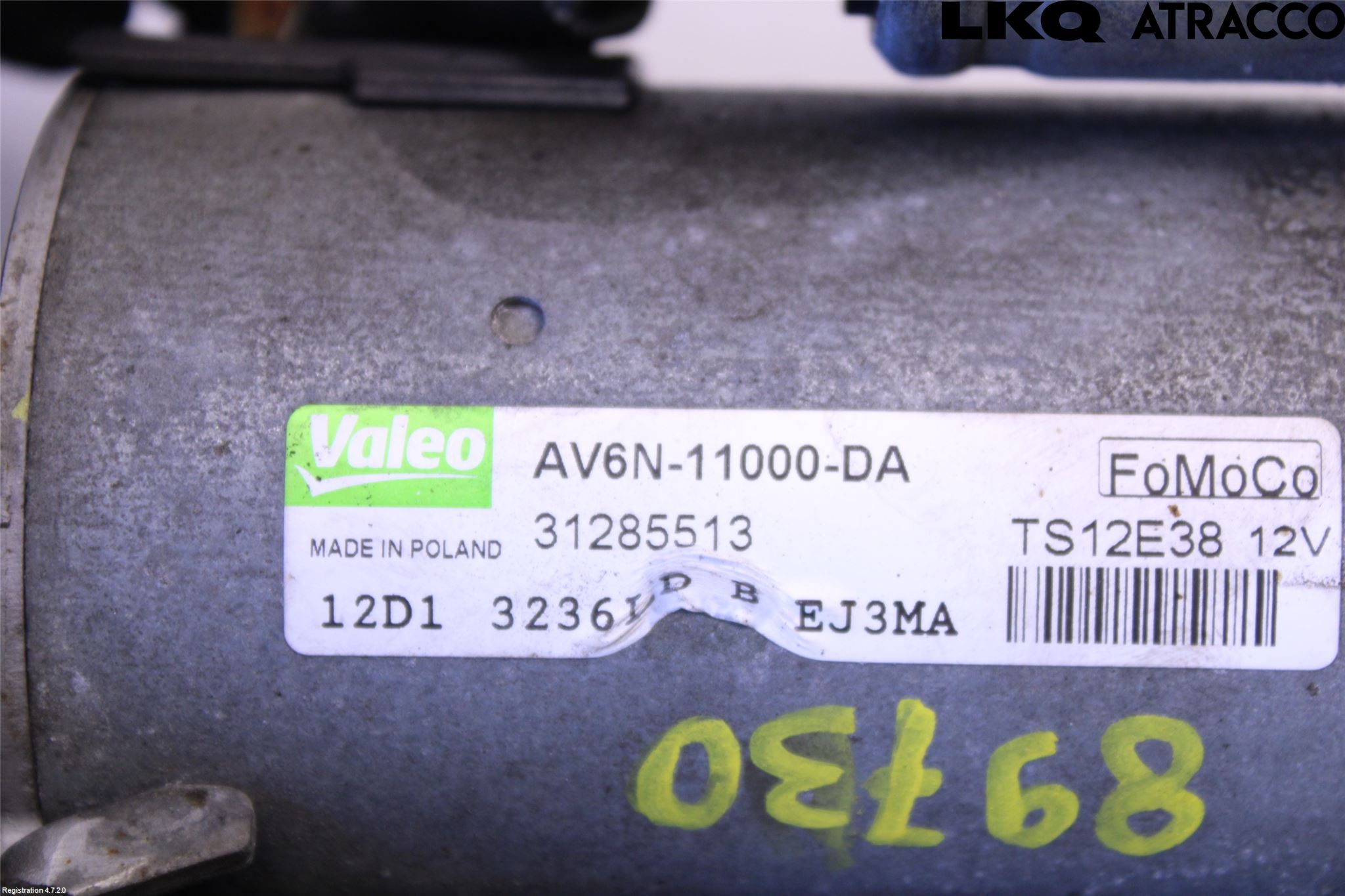 Ford FOCUS 11-14 Startmotor