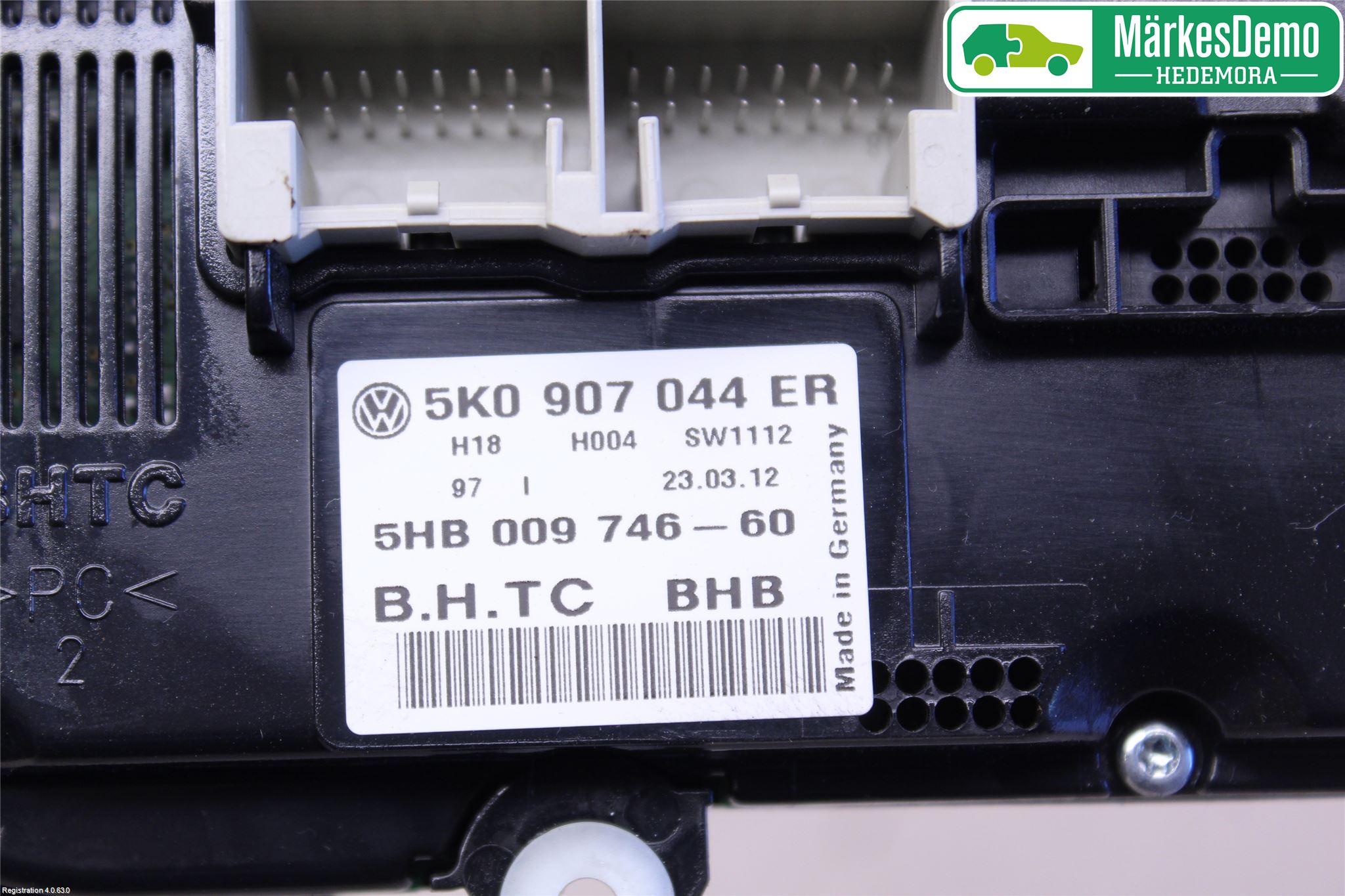 Volkswagen VW CADDY 11-15 Ac Styrenhet Ac Manöveren