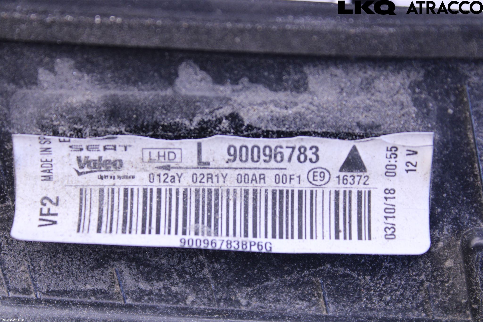 Seat LEON 13-20 Bakljus Lucka Vä