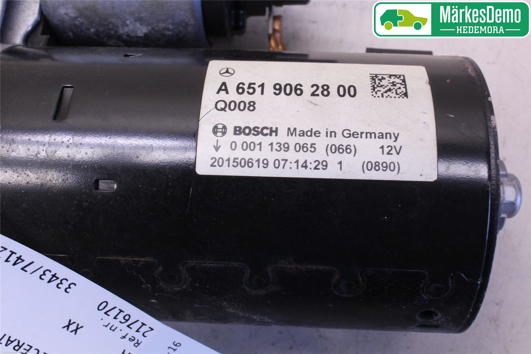 Mercedes-Benz MB E-KLASS (W212) 09-16 Startmotor Diesel
