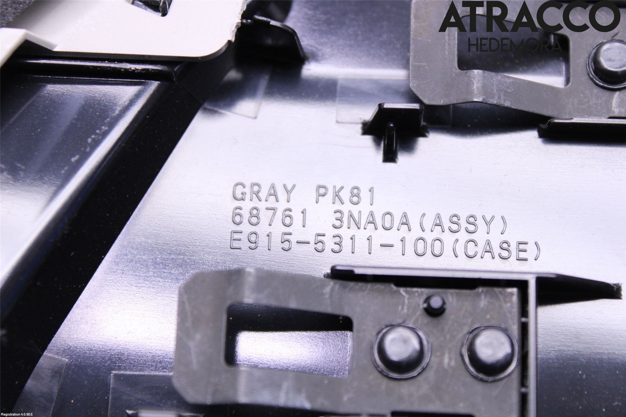 Nissan LEAF 11-17 Defrosterkanal-Munstycke