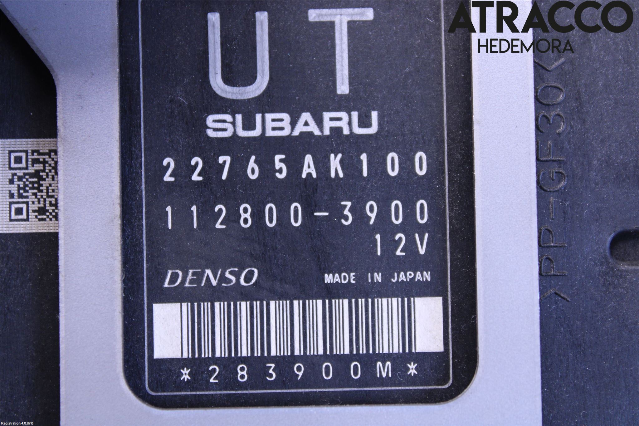 Toyota GT86 12- Styrenhet Övrigt