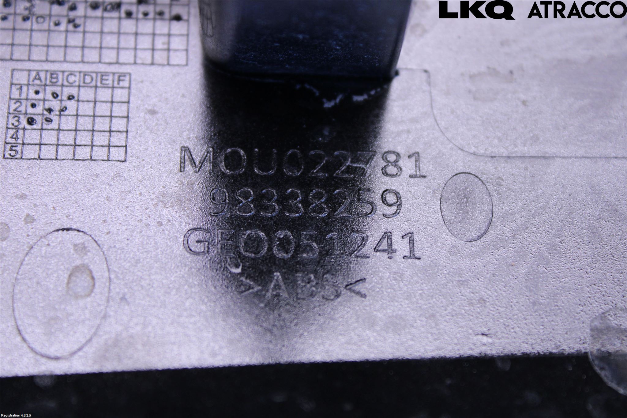 Peugeot 2008/E-2008 20- List Bak-Baklucka