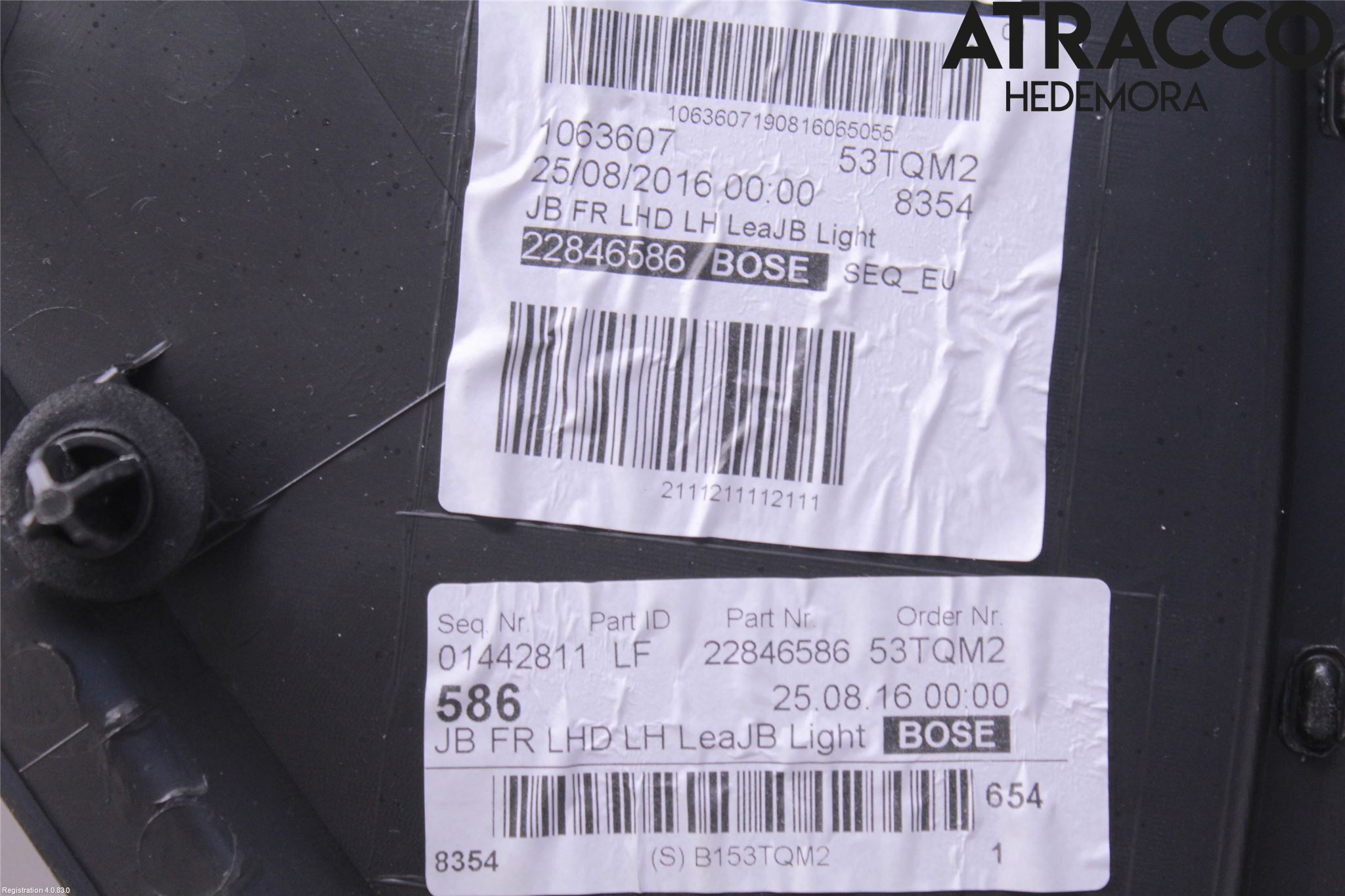 Opel INSIGNIA 17- Dörrklädsel Vä