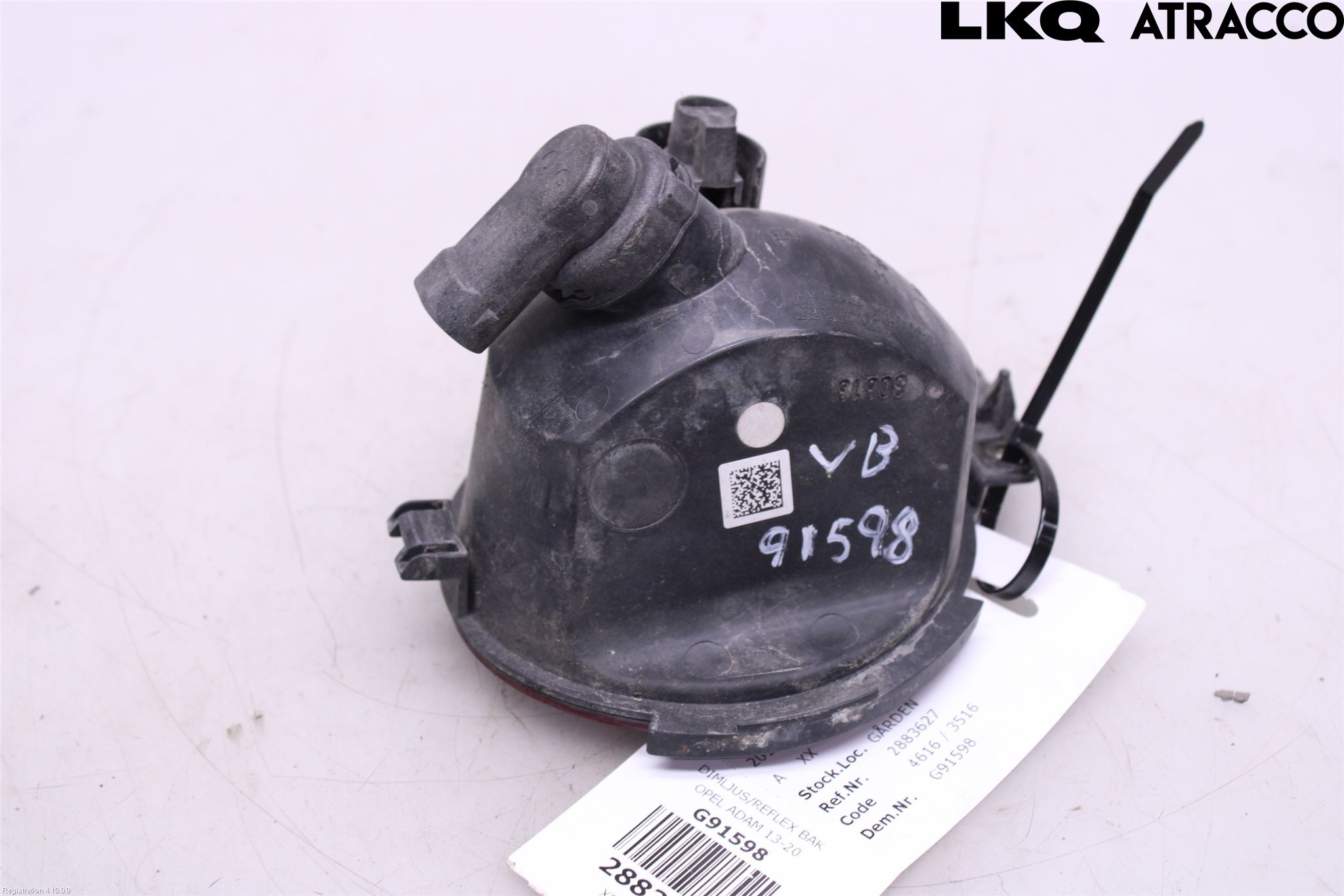 Opel ADAM 13-20 Dimljus/Reflex Bak