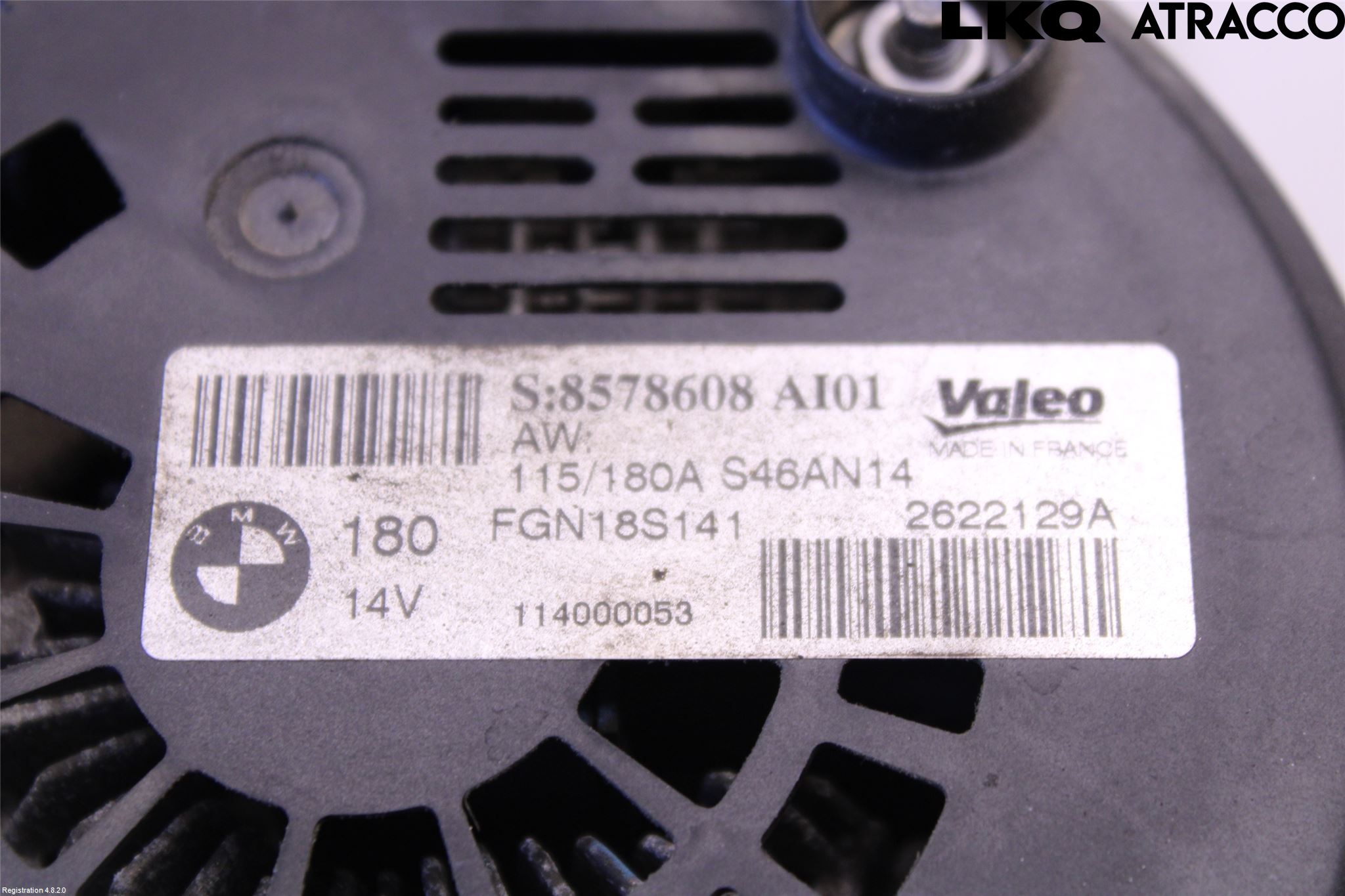 BMW 3 GT F34 13-19 Generator