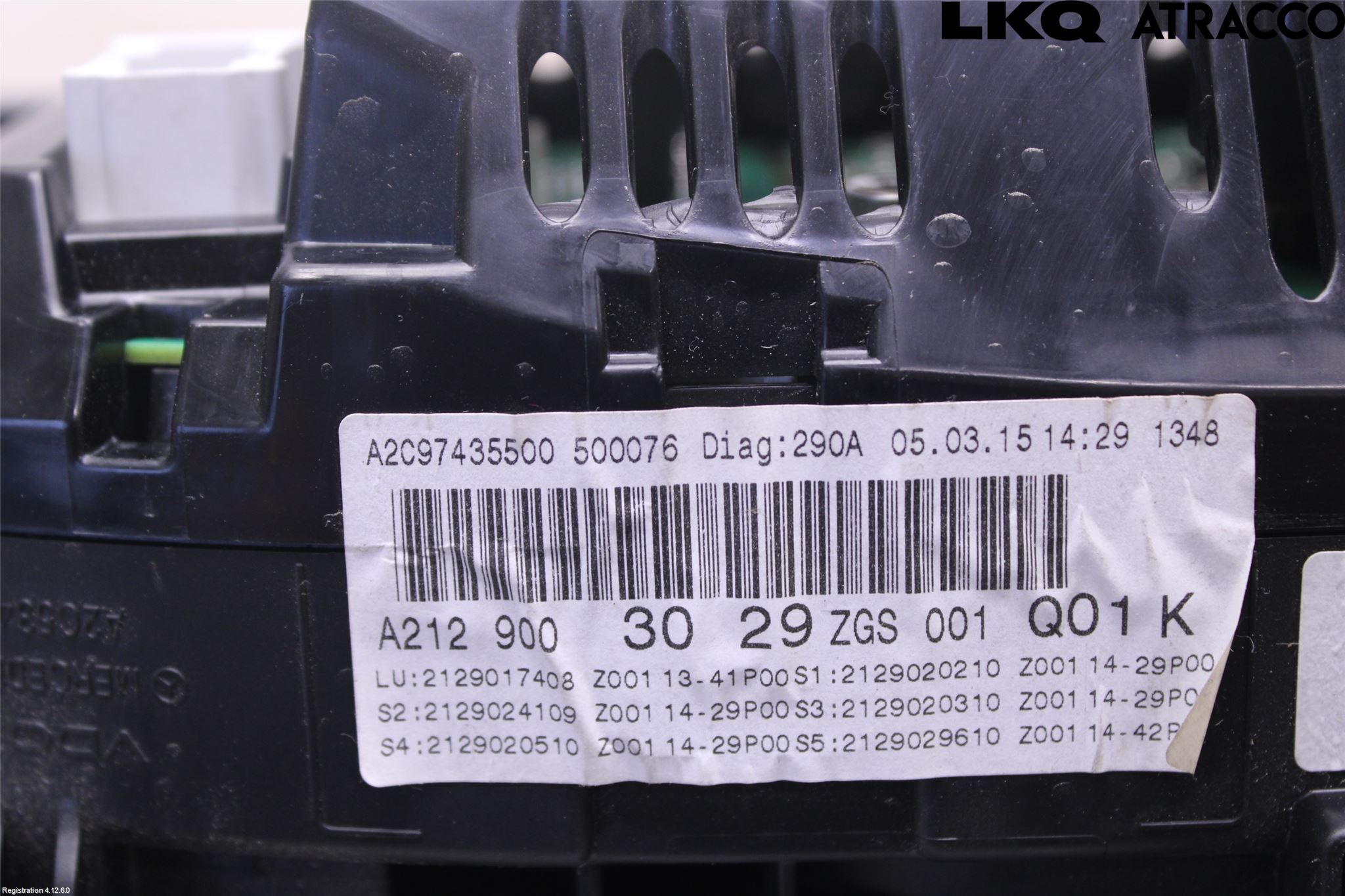 Mercedes-Benz MB E-KLASS (W212) 09-16 Instrument Komb