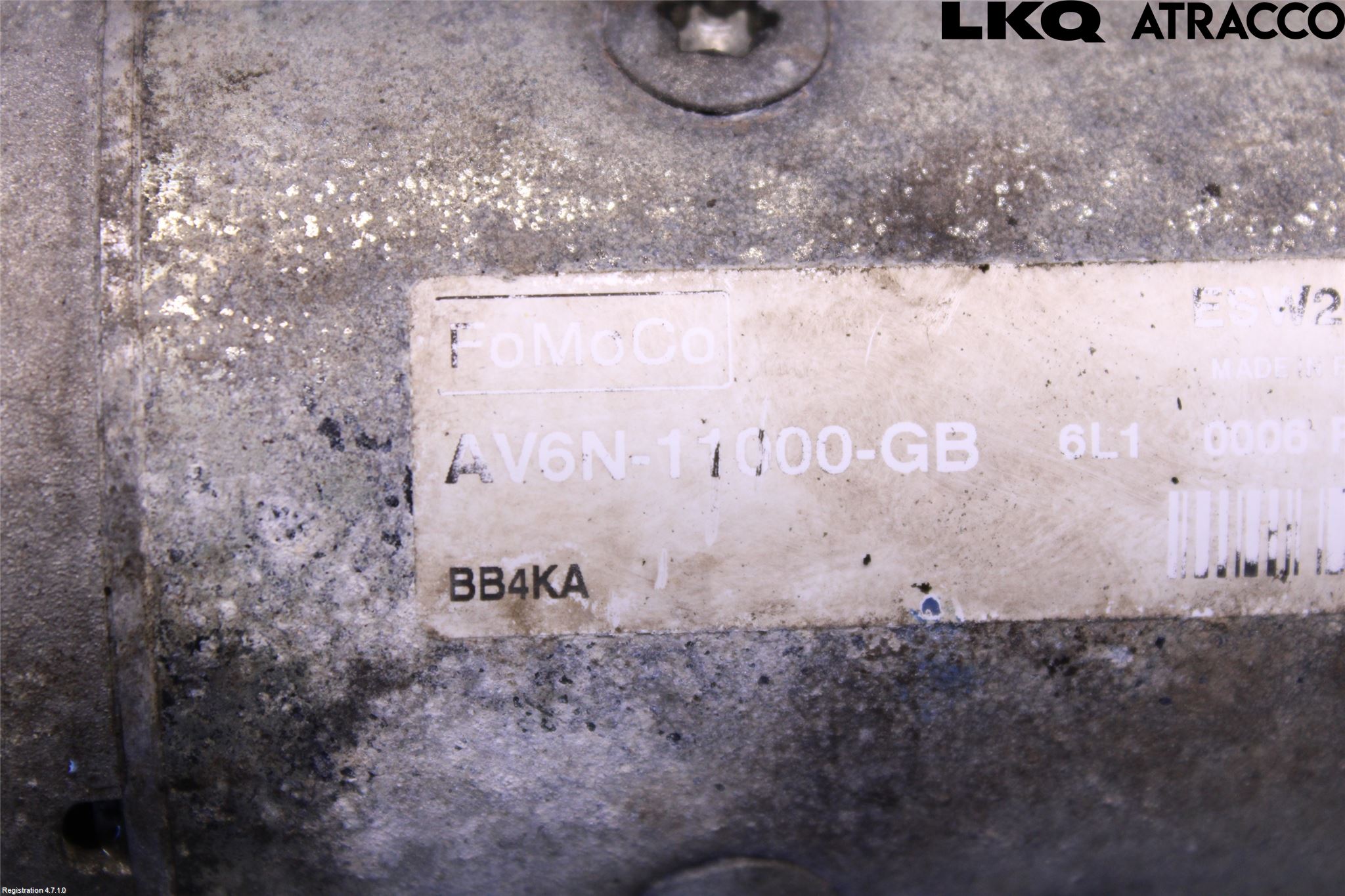 Ford FOCUS 11-14 Startmotor Diesel