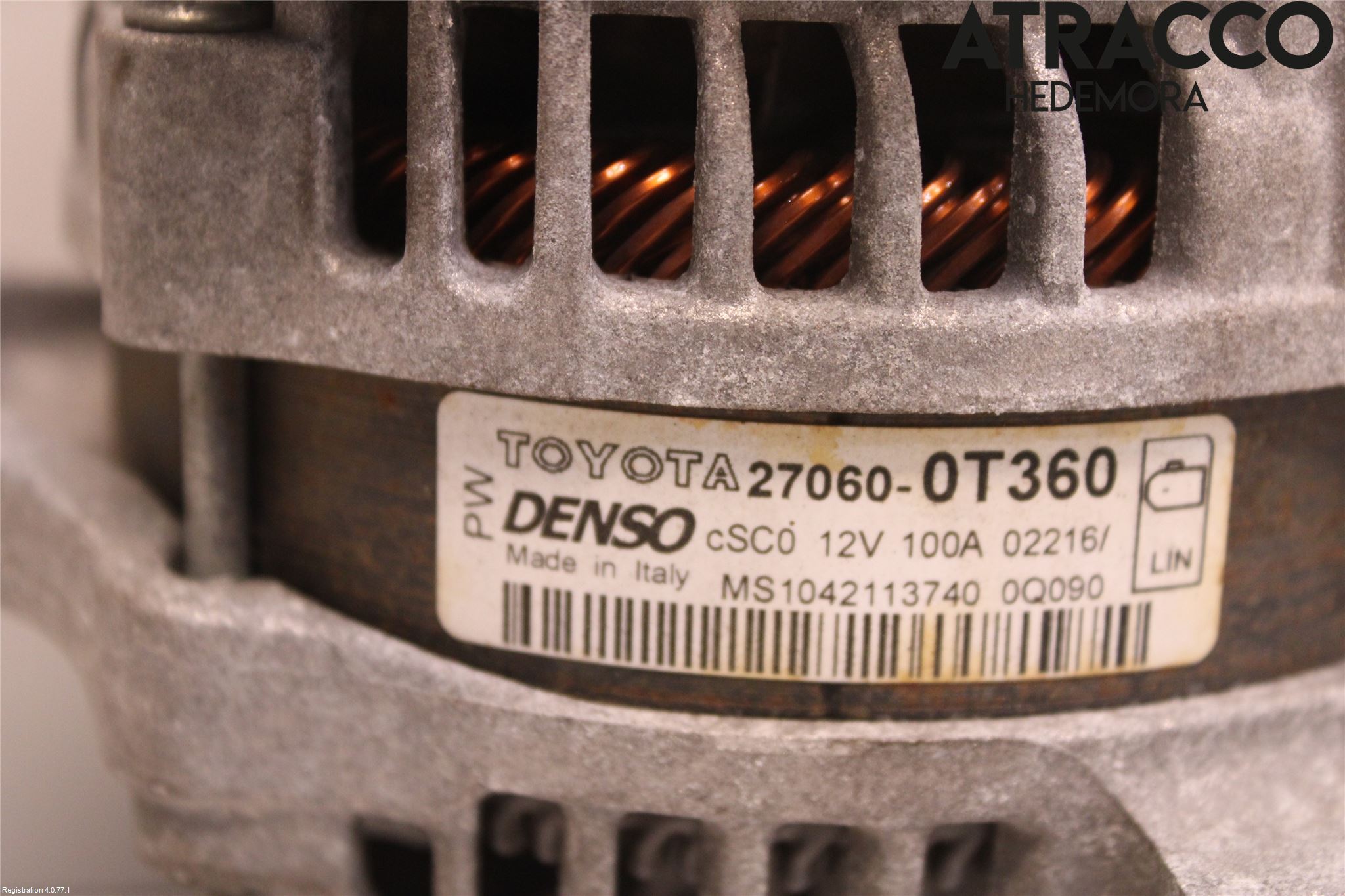 Toyota AVENSIS 16-18 Generator