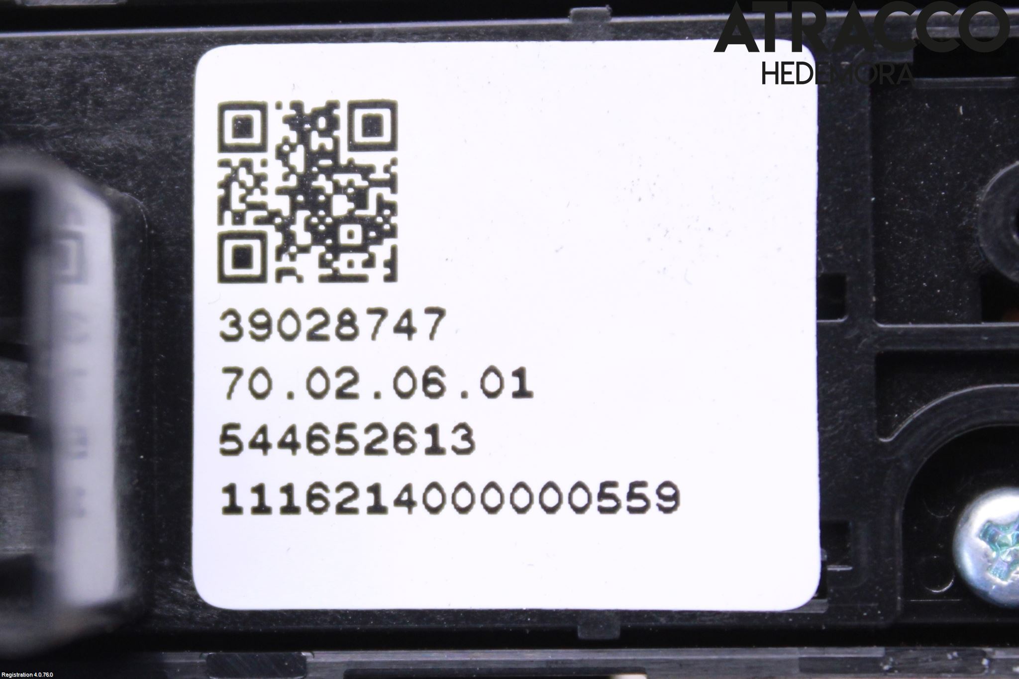 Opel ASTRA K 16-22 Strömställare Multifunktion