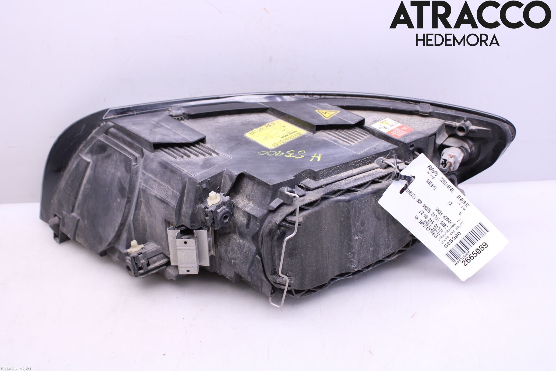 Volvo S40 04-07 Strålkastare Höger