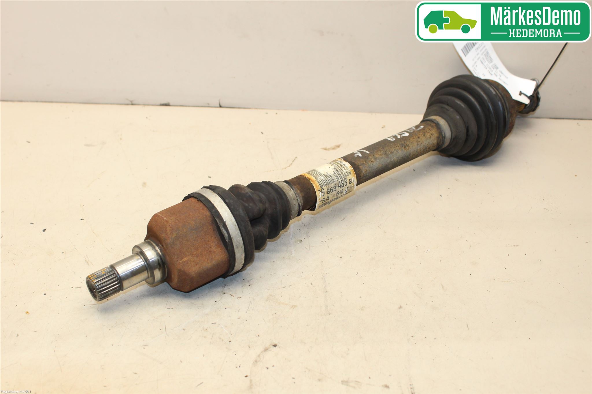 Peugeot 508 11-18 Drivaxel Fram Vänster