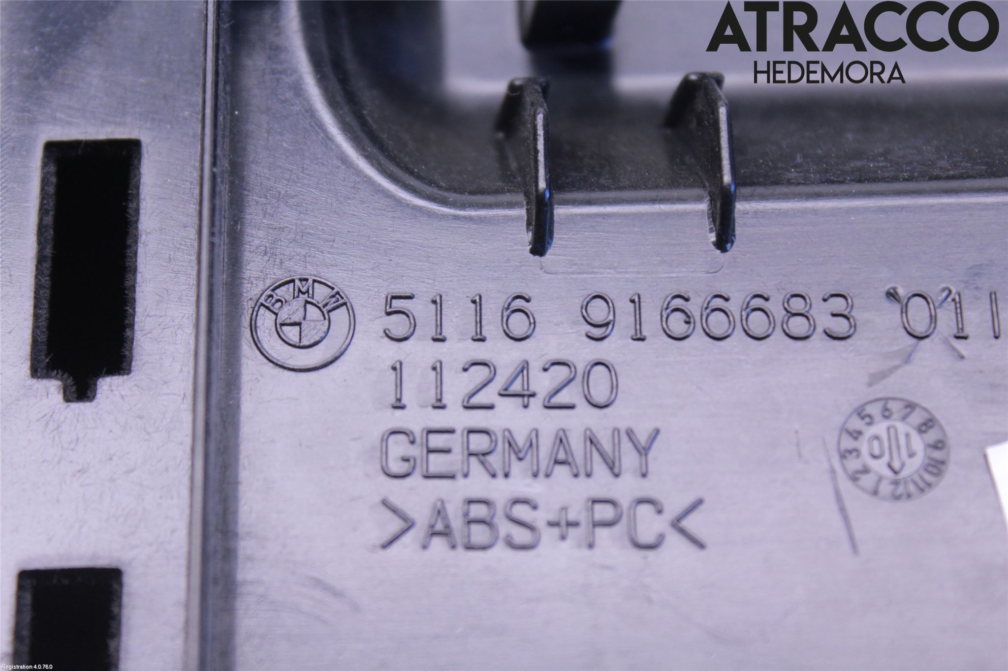 BMW 5 F10/F11/F18 09-17 Handskfack