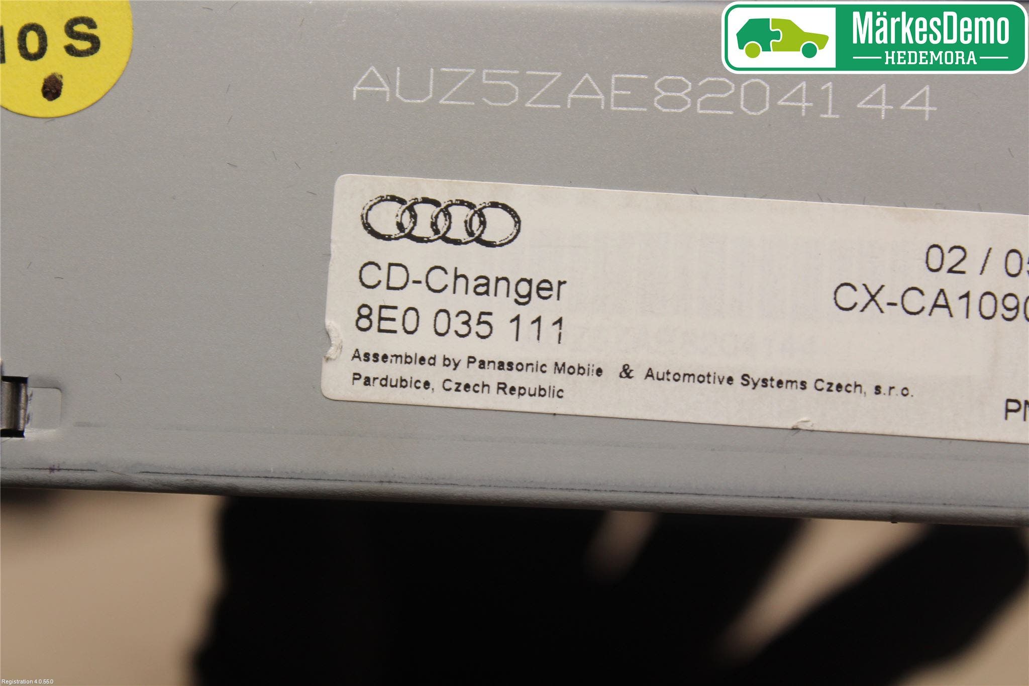 Audi A4/S4 05-07 Cd Växlare