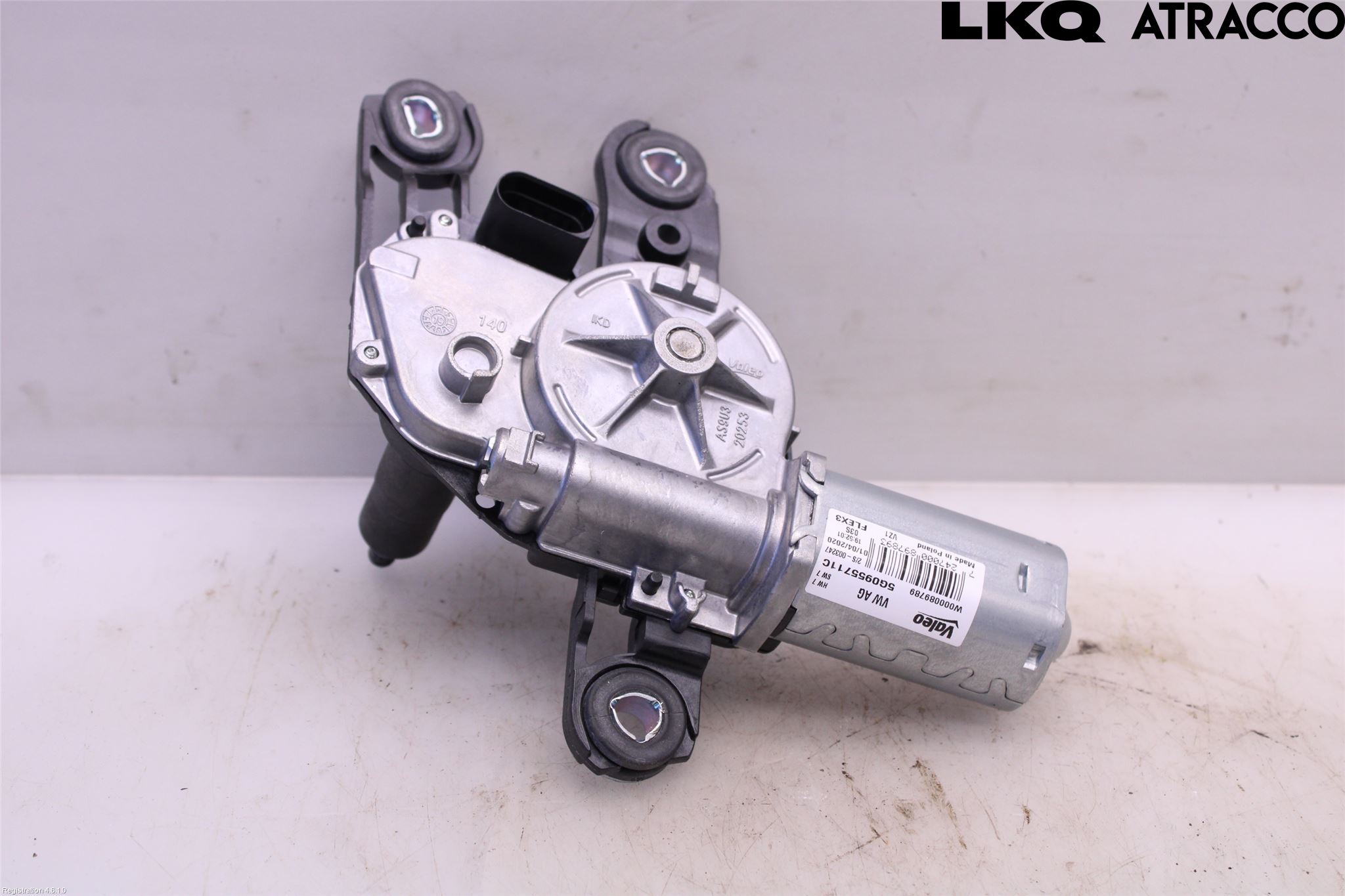 Volkswagen VW GOLF / E-GOLF VII 13-20 Torkarmotor Baklucka