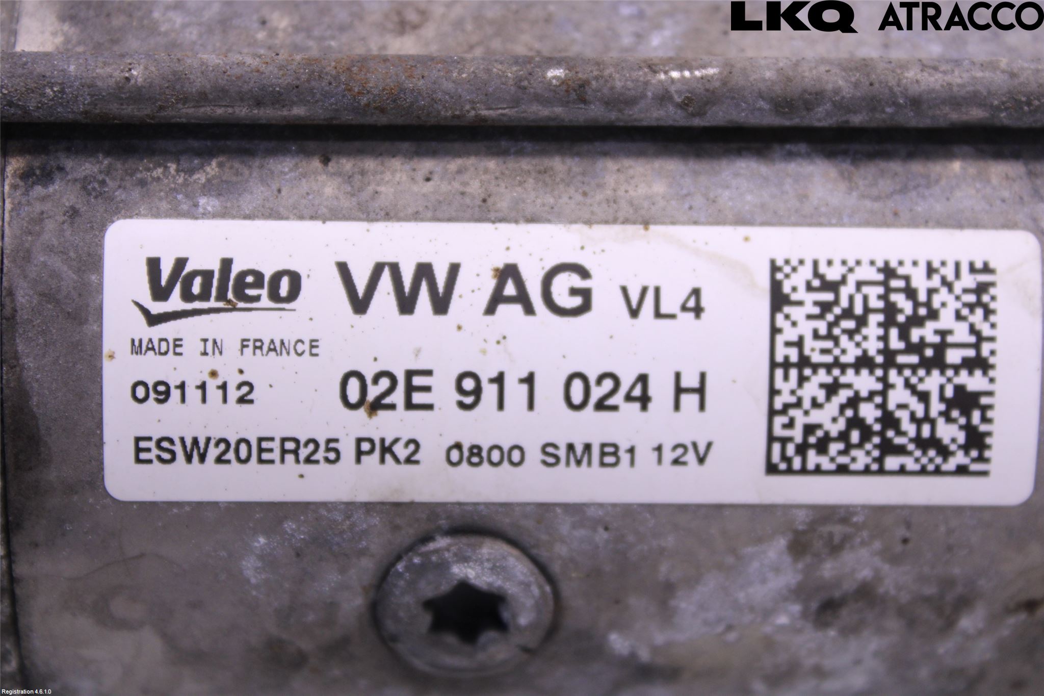 Volkswagen VW PASSAT 11-14 Startmotor Diesel