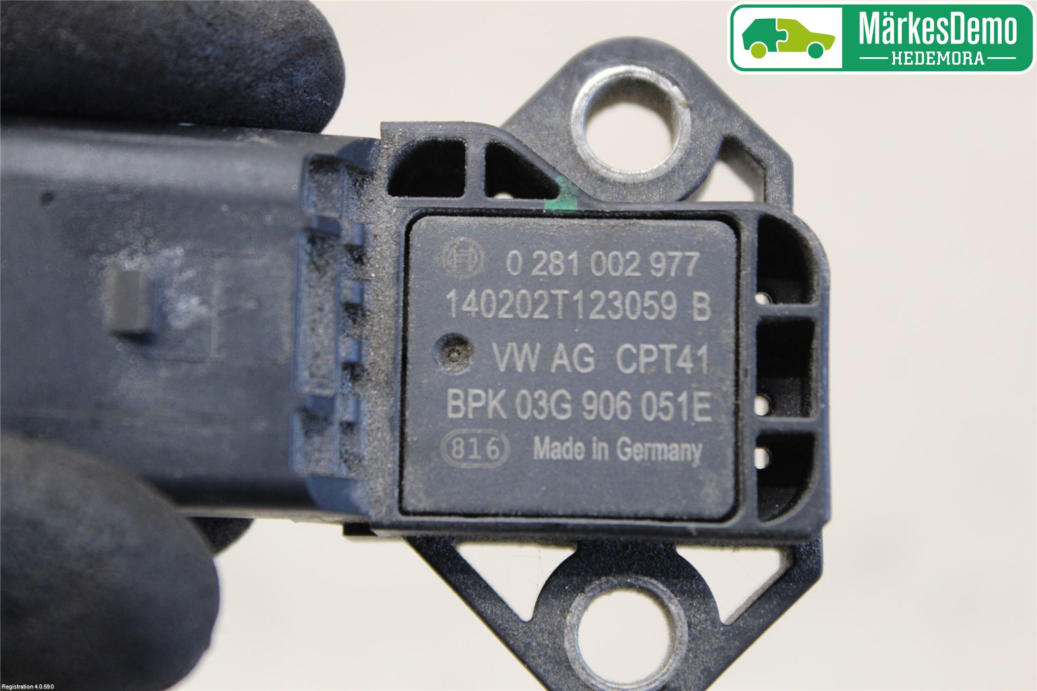 Volkswagen VW GOLF / E-GOLF VII 13-20 Injmappsensor