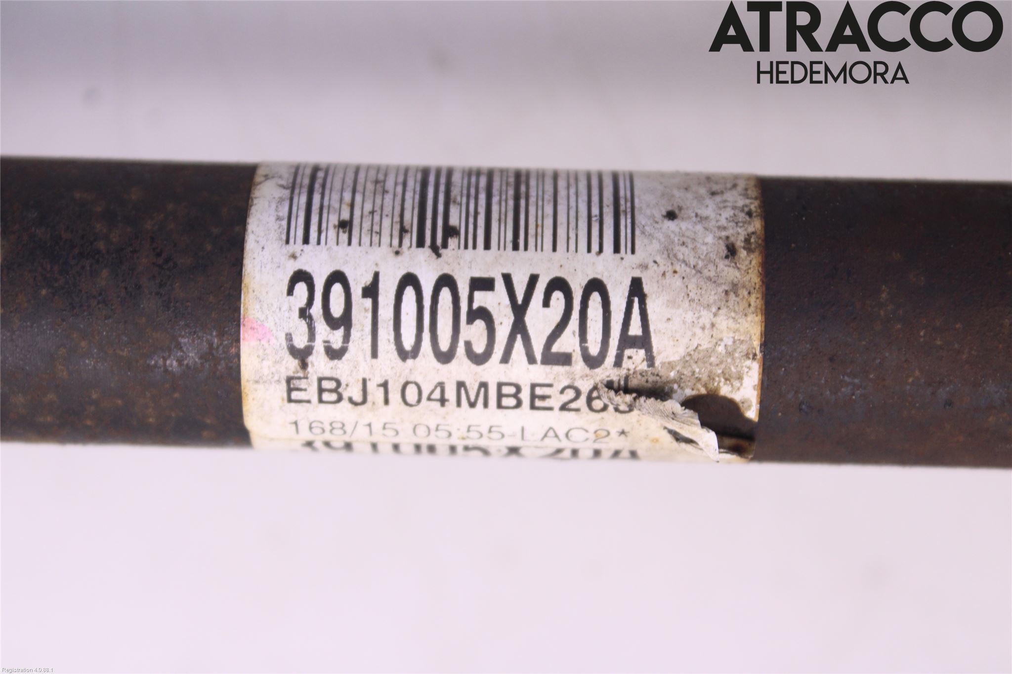 Nissan NAVARA 05-16 Drivaxel Fram Vänster