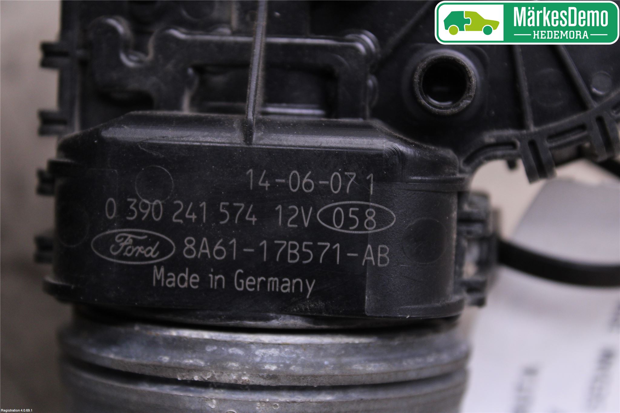 Ford FIESTA 13-17 Torkarmotor Vindruta
